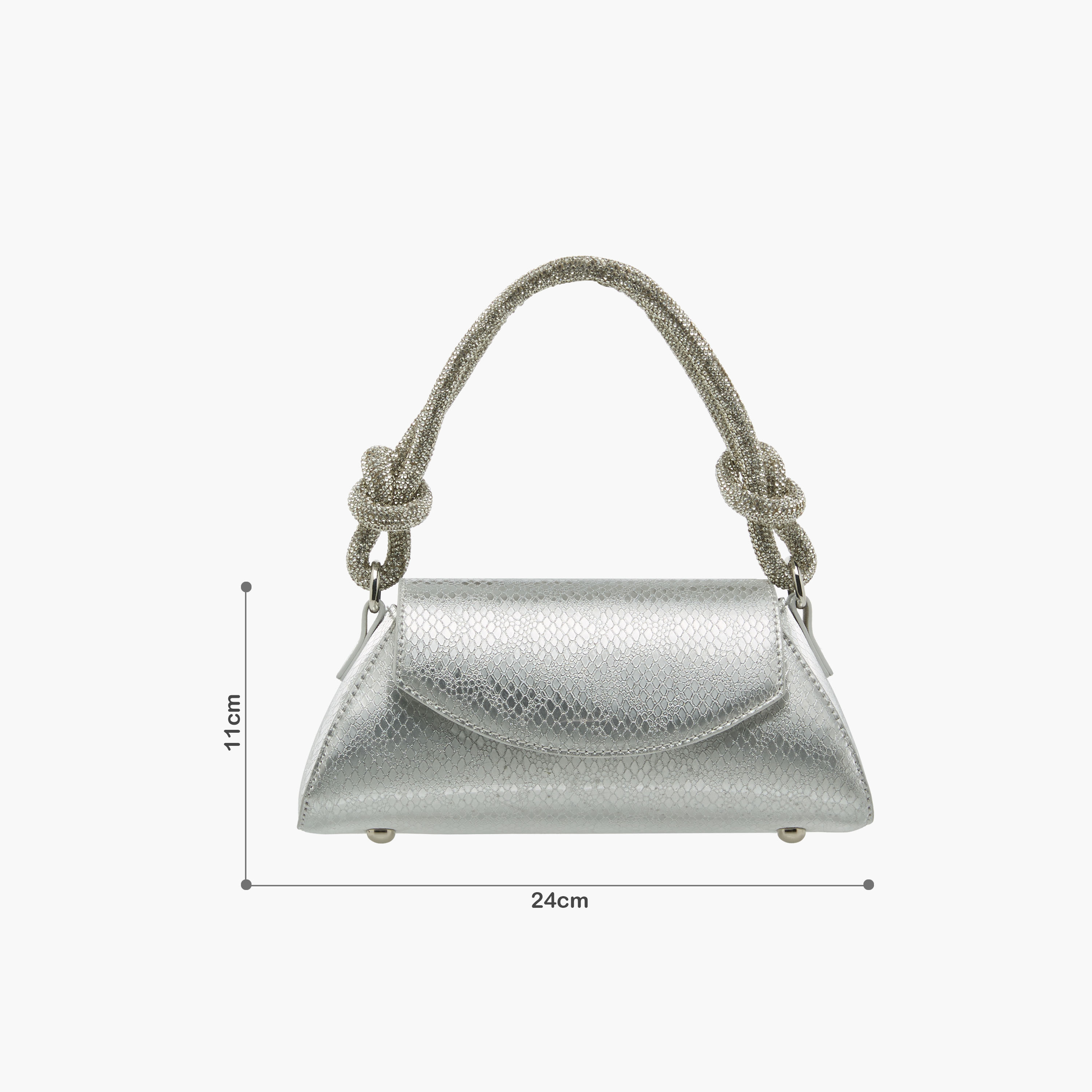 شنطة كتف سادة بطية إغلاق من فلورا بيلا-women-bagsandwallets-handbags-image-19