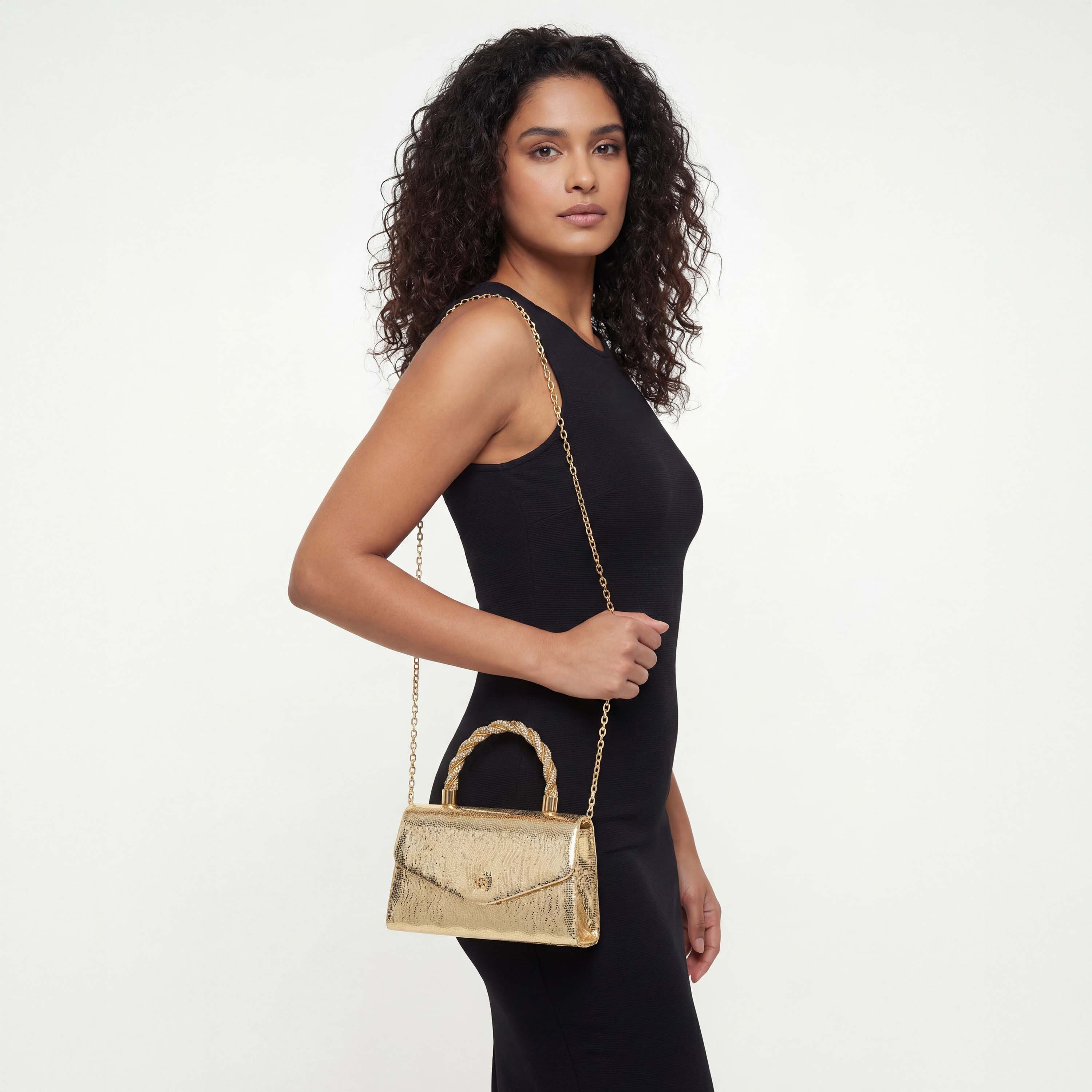 Flora Bella Textured Satchel Bag with Button Closure-women-bagsandwallets-handbags-image-3