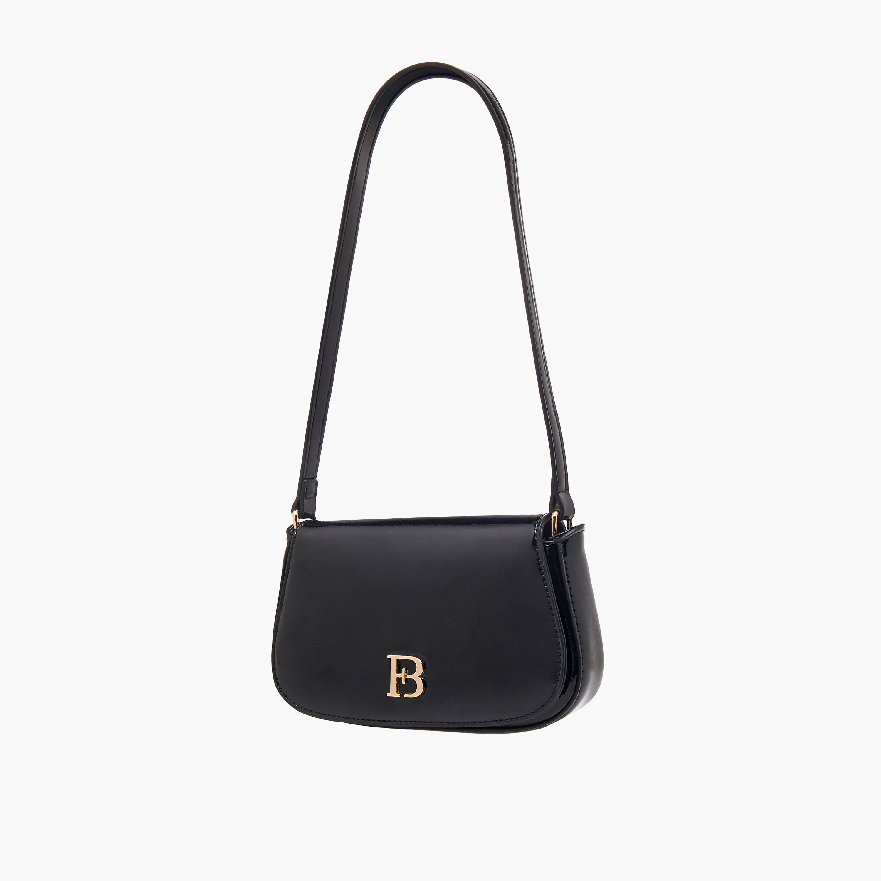 شنطة كتف بطبعات شعار ميتالك وسحاب إغلاق من فلورا بيلا-women-bagsandwallets-handbags-image-2