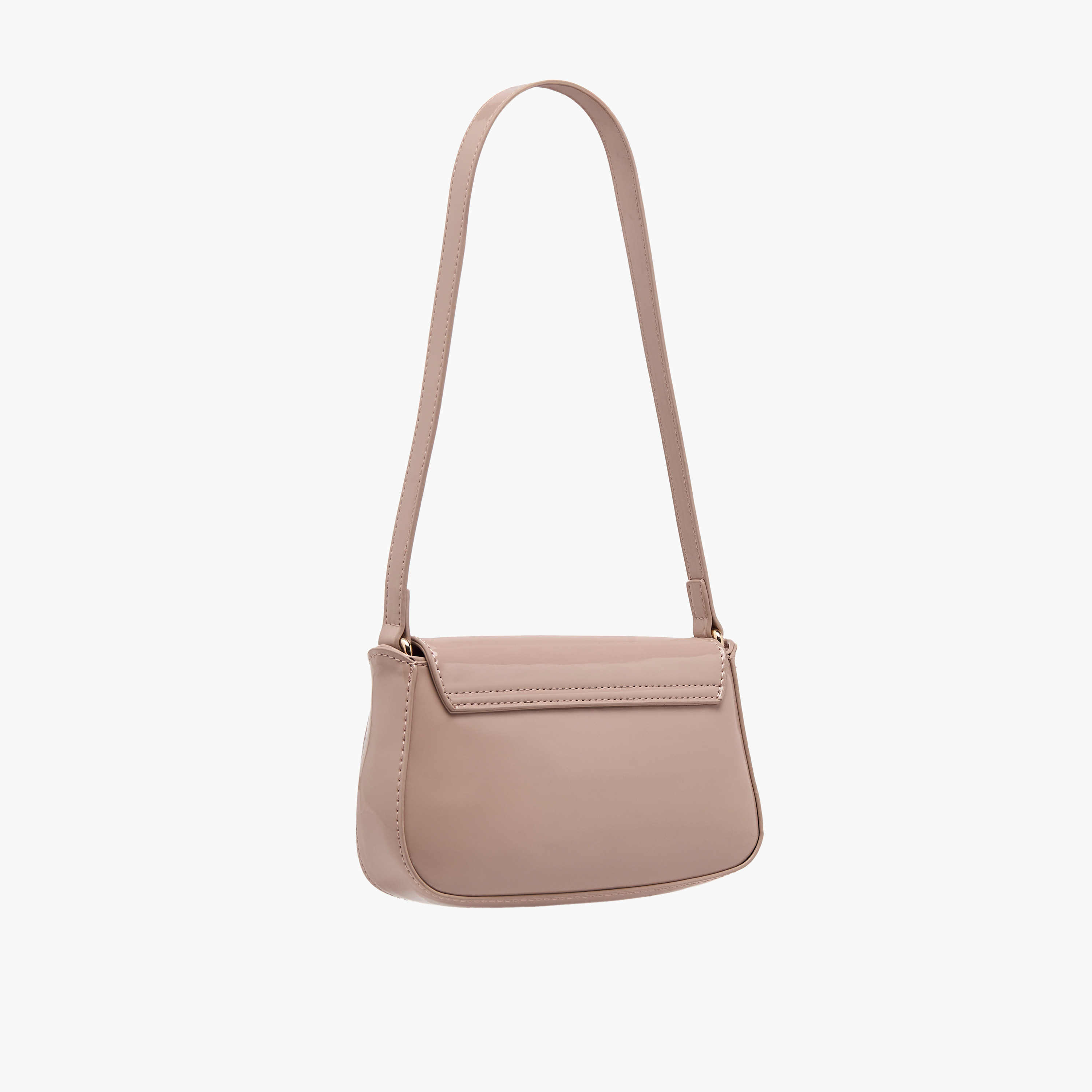 شنطة كتف بطبعات شعار ميتالك وسحاب إغلاق من فلورا بيلا-women-bagsandwallets-handbags-image-3