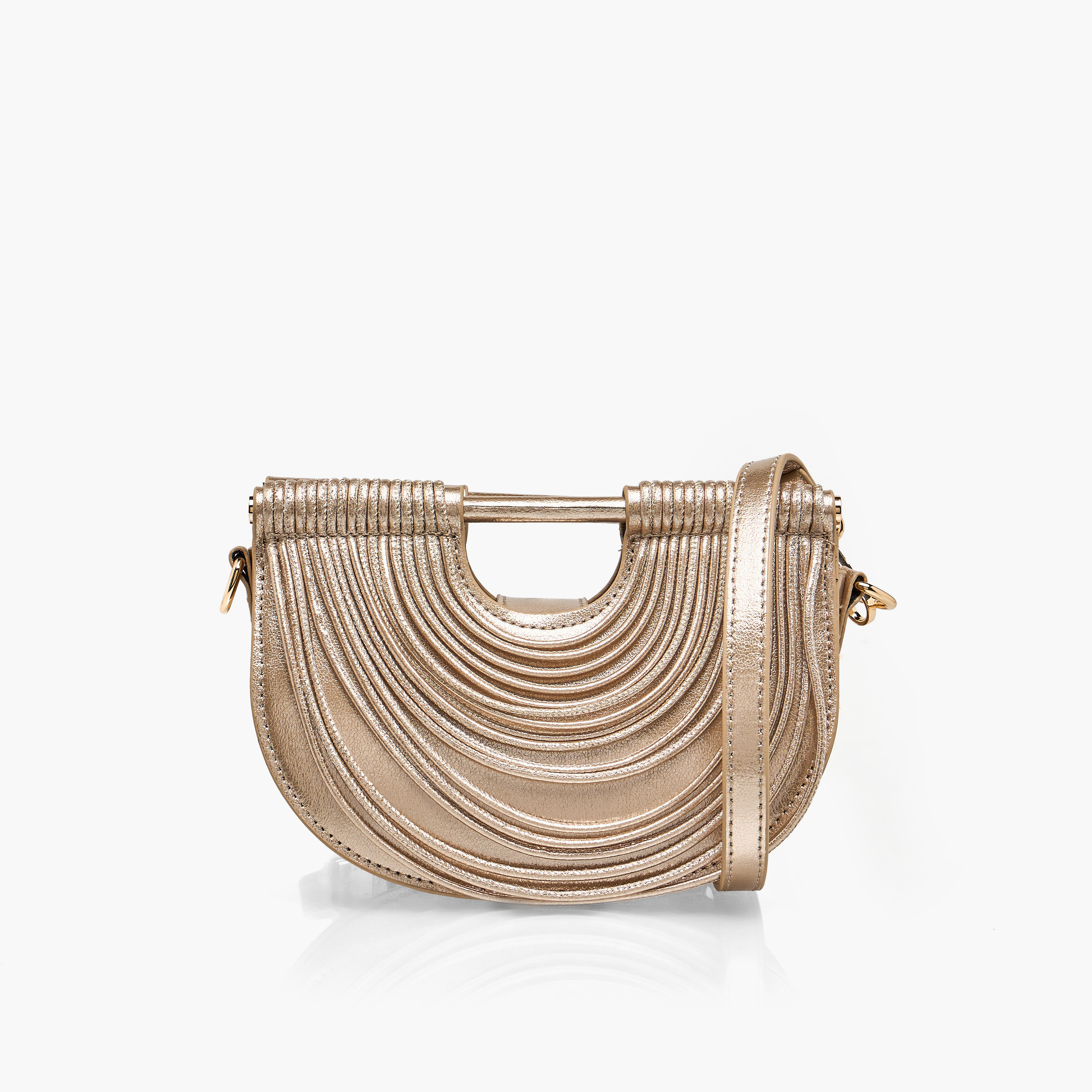 شنطة كلاتش هلالية بحزام قابل للفصل من فلورا بيلا-women-bagsandwallets-handbags-image-1