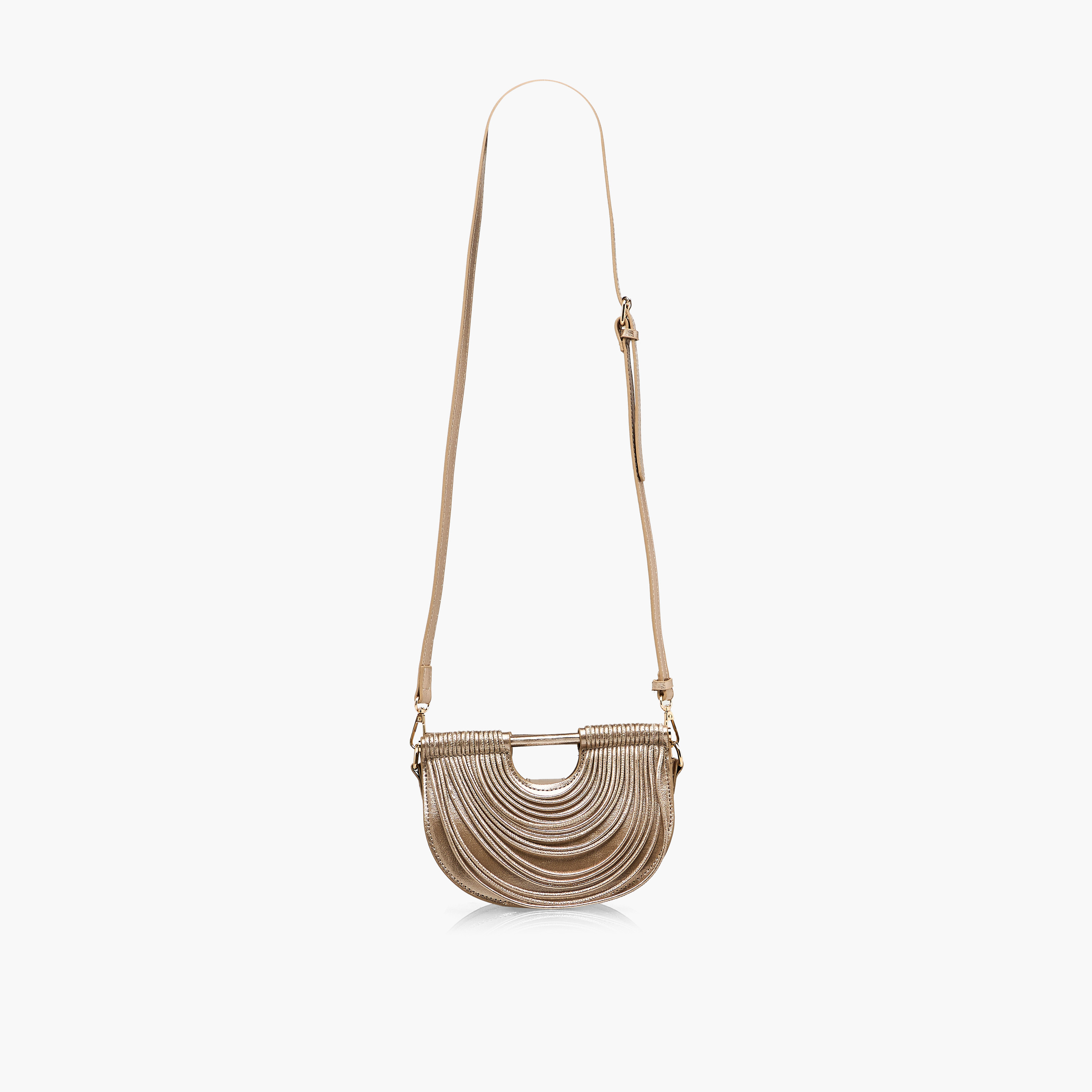 شنطة كلاتش هلالية بحزام قابل للفصل من فلورا بيلا-women-bagsandwallets-handbags-image-2