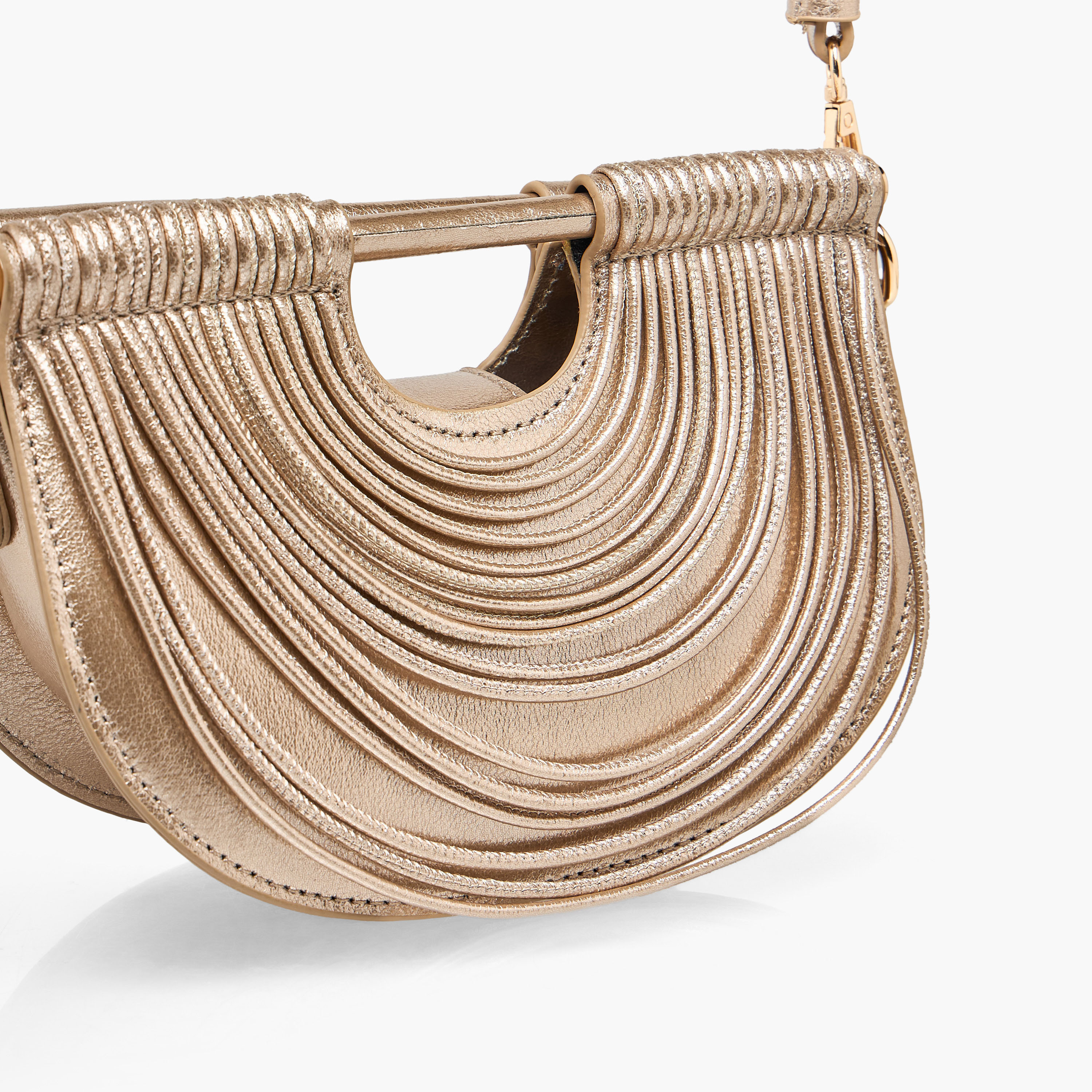 شنطة كلاتش هلالية بحزام قابل للفصل من فلورا بيلا-women-bagsandwallets-handbags-image-5
