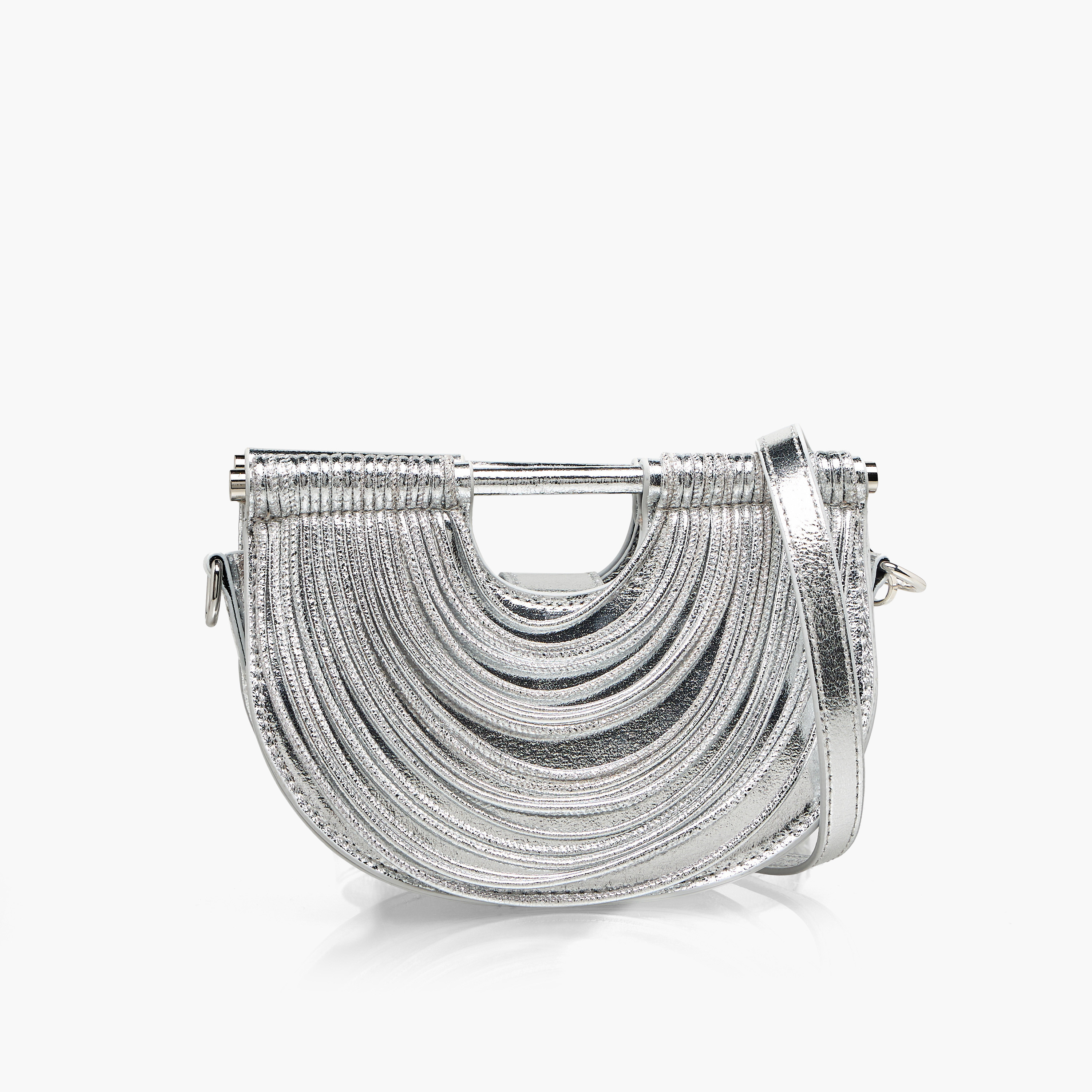 شنطة كلاتش هلالية بحزام قابل للفصل من فلورا بيلا-women-bagsandwallets-handbags-image-1