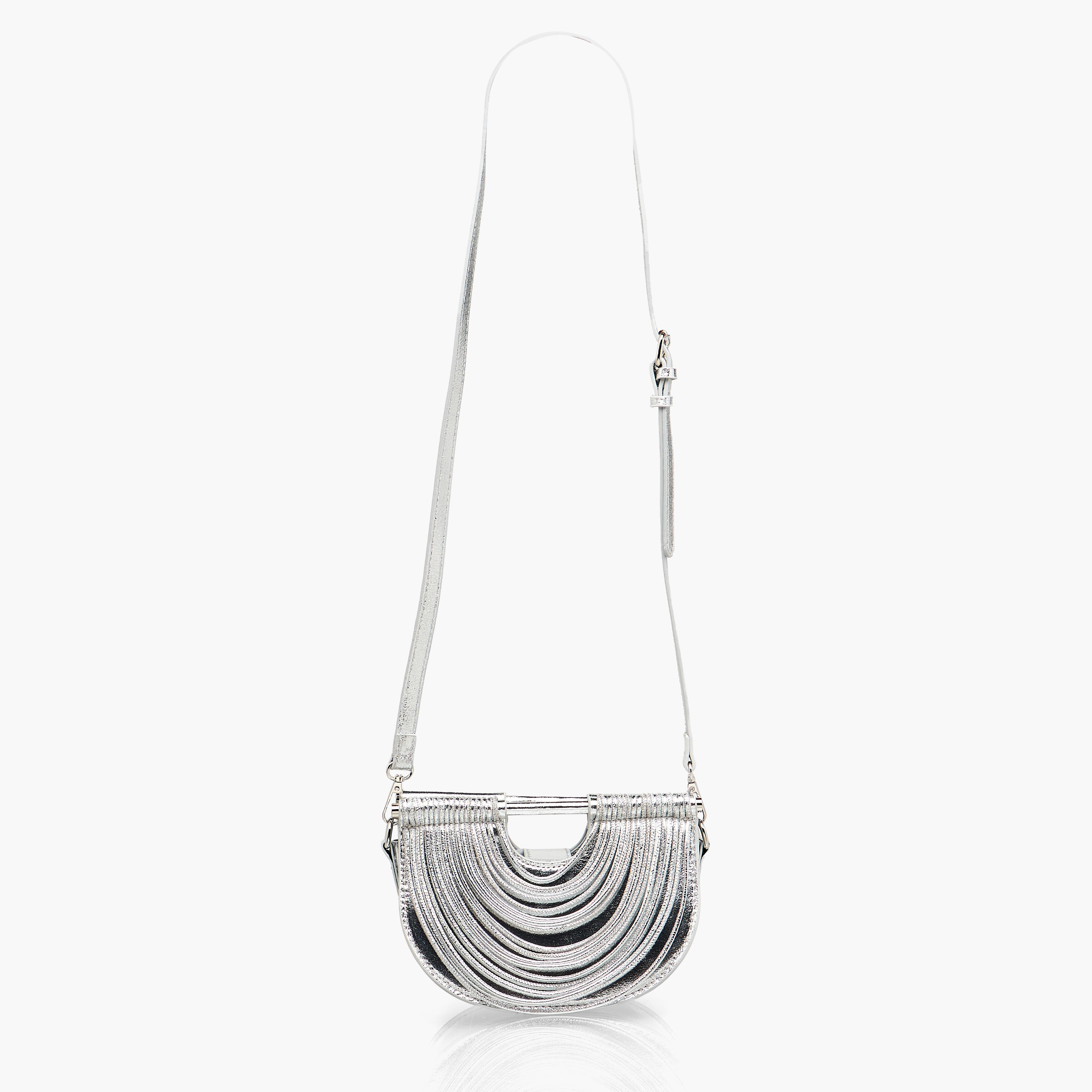 شنطة كلاتش هلالية بحزام قابل للفصل من فلورا بيلا-women-bagsandwallets-handbags-image-2