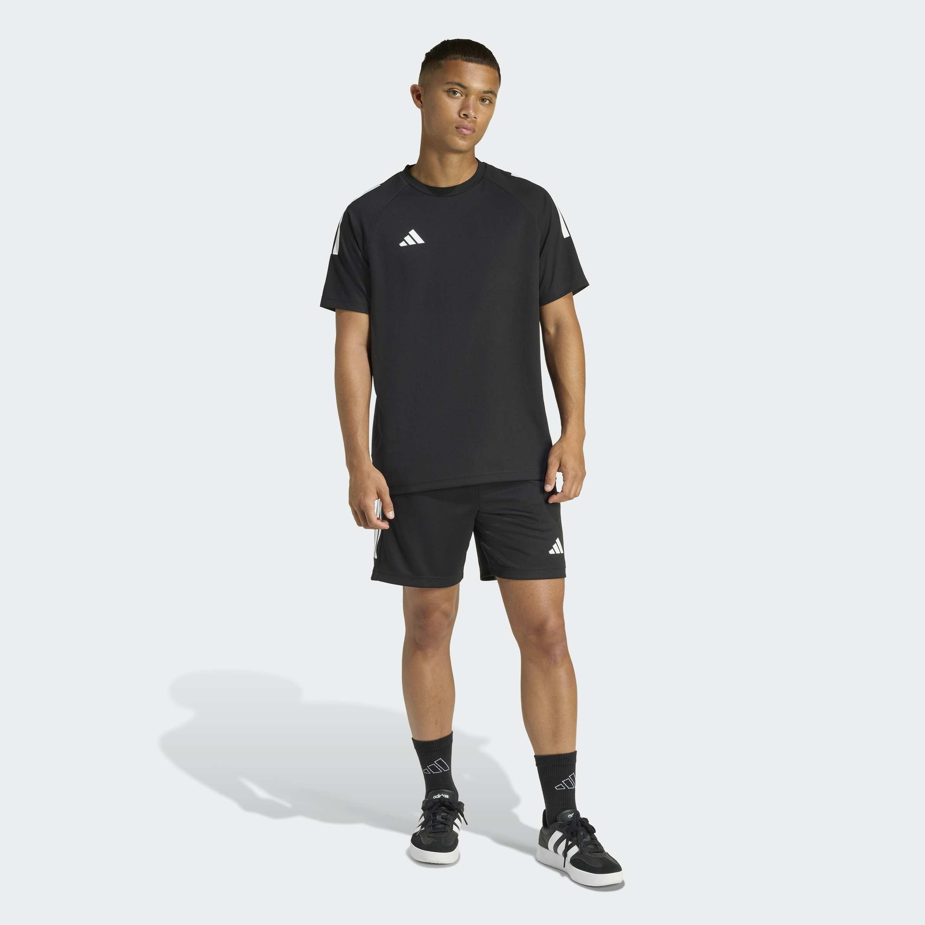 اديداس - تيشيرت رجالي بأكمام قصيرة كلايما كول سيرينو بثلاثة خطوط-men-clothing-sportswearandactivewear-tshirtsandpolos-image-2