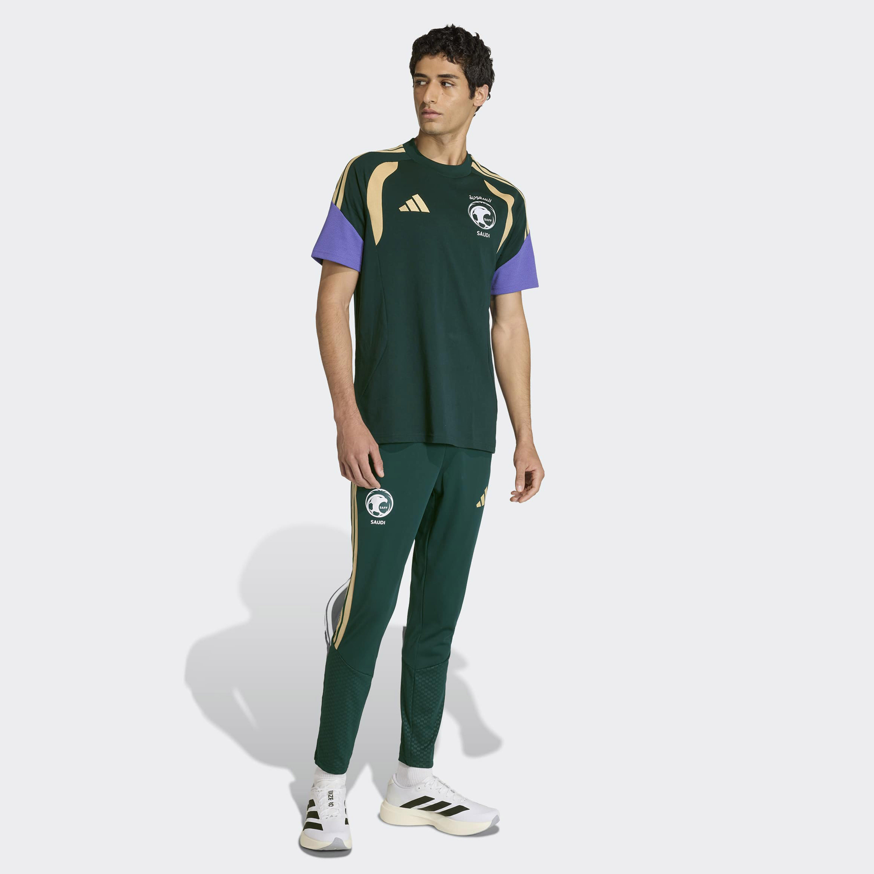 اديداس - تيشيرت المنتخب السعودي للرجال – كم قصير-men-clothing-sportswearandactivewear-tshirtsandpolos-image-4