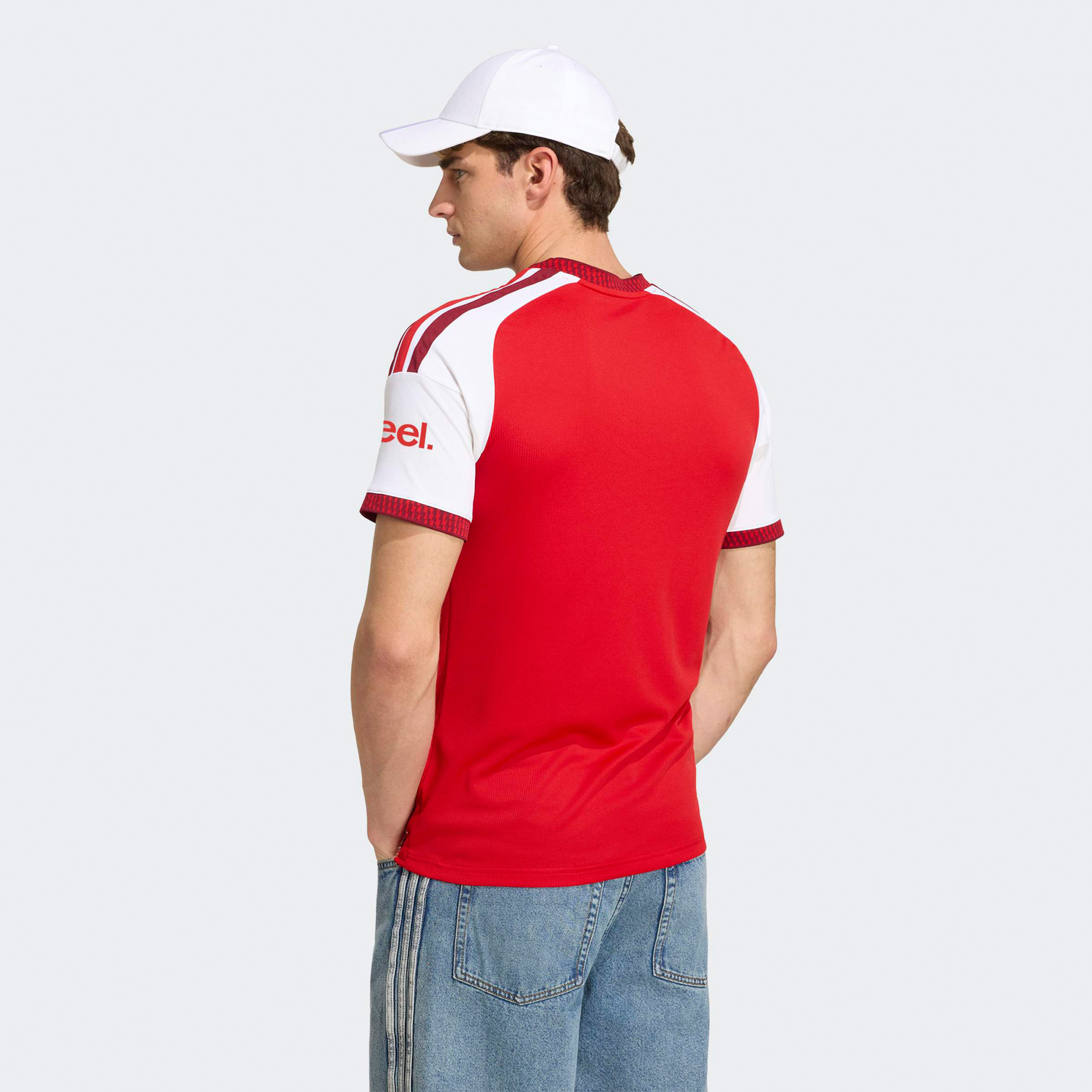 adidas Men Arsenal 25/26 Home Short Sleeve Jersey-men-clothing-sportswearandactivewear-tshirtsandpolos-image-3
