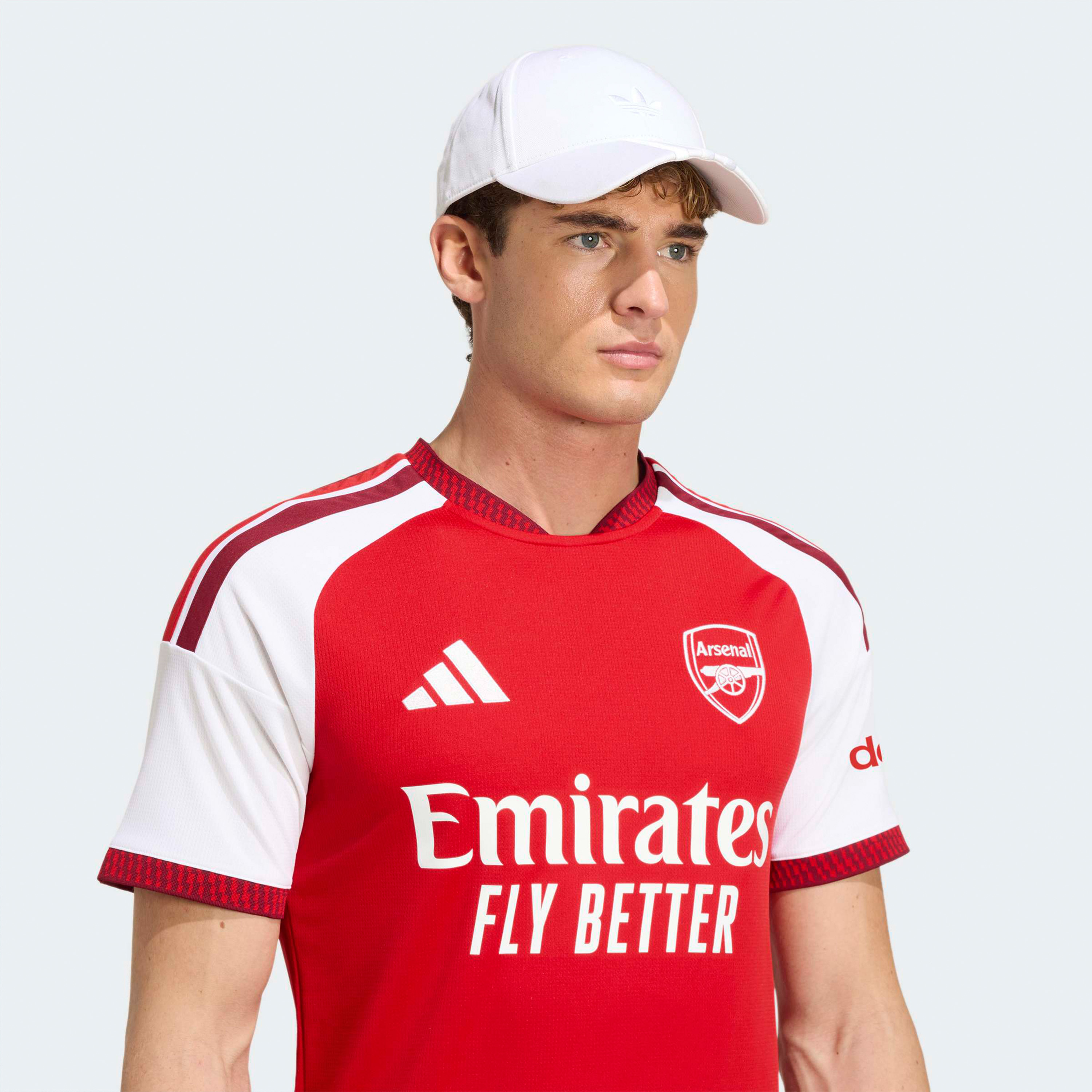 adidas Men Arsenal 25/26 Home Short Sleeve Jersey-men-clothing-sportswearandactivewear-tshirtsandpolos-image-5