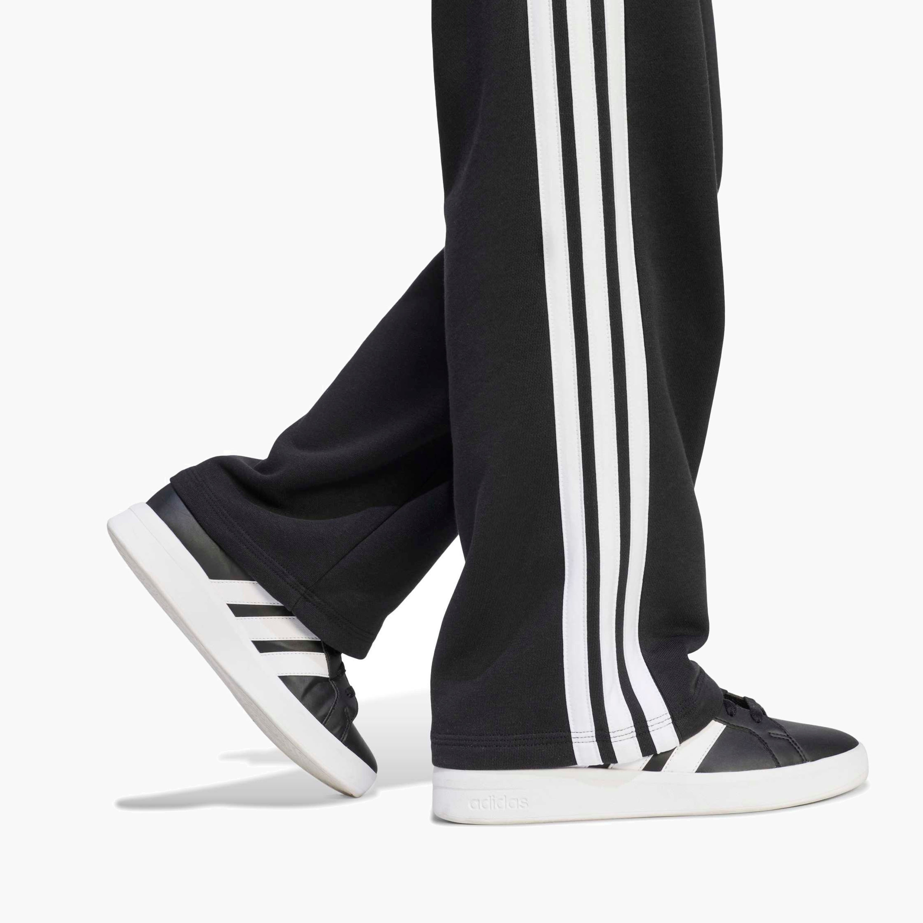 adidas Elasticated Track Pants with Pockets-girls-clothing-sportswear-bottoms-joggersandtrackpants-image-6