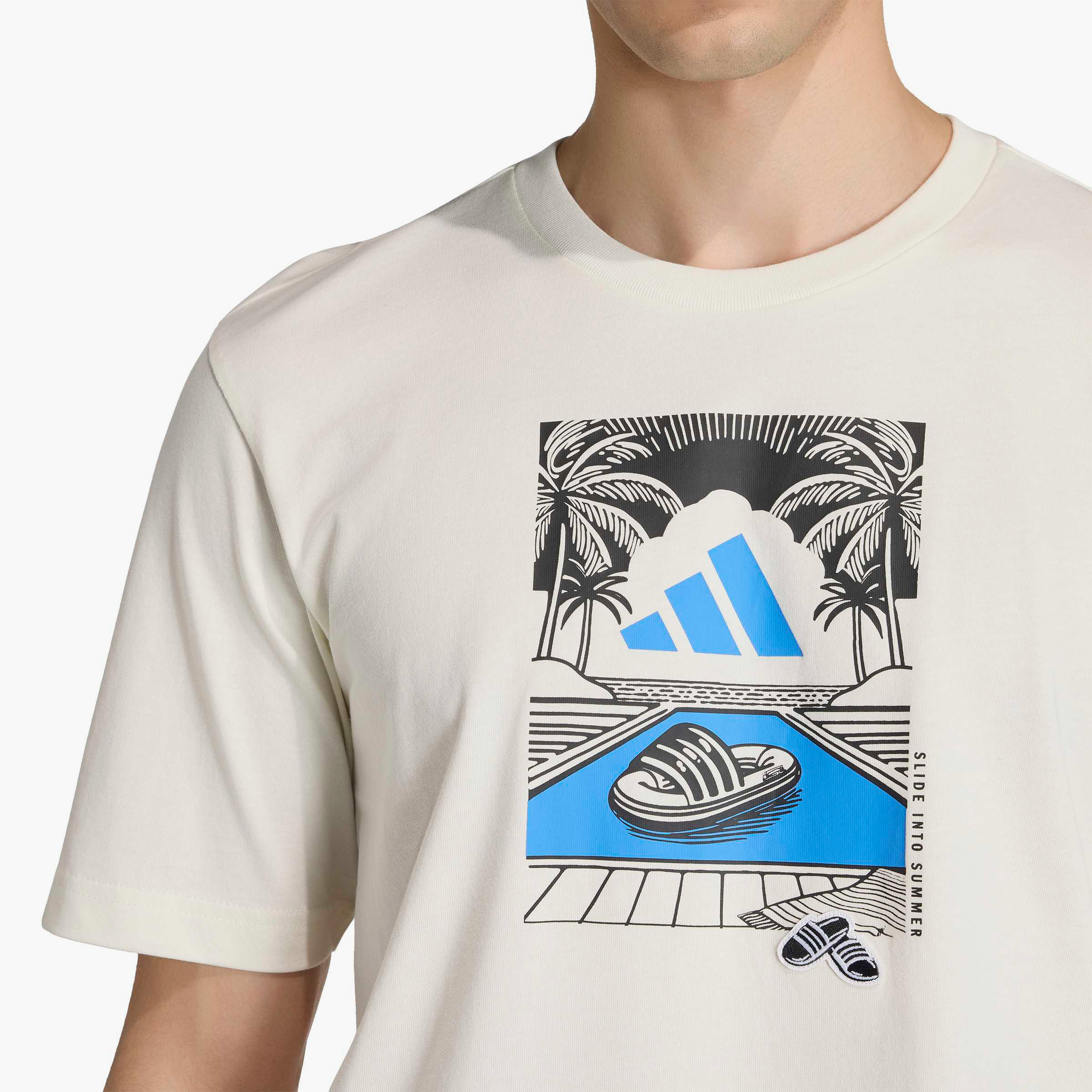 adidas Men Summer Slides Relax Graphic Short Sleeve T-Shirt-men-clothing-sportswearandactivewear-tshirtsandpolos-image-4