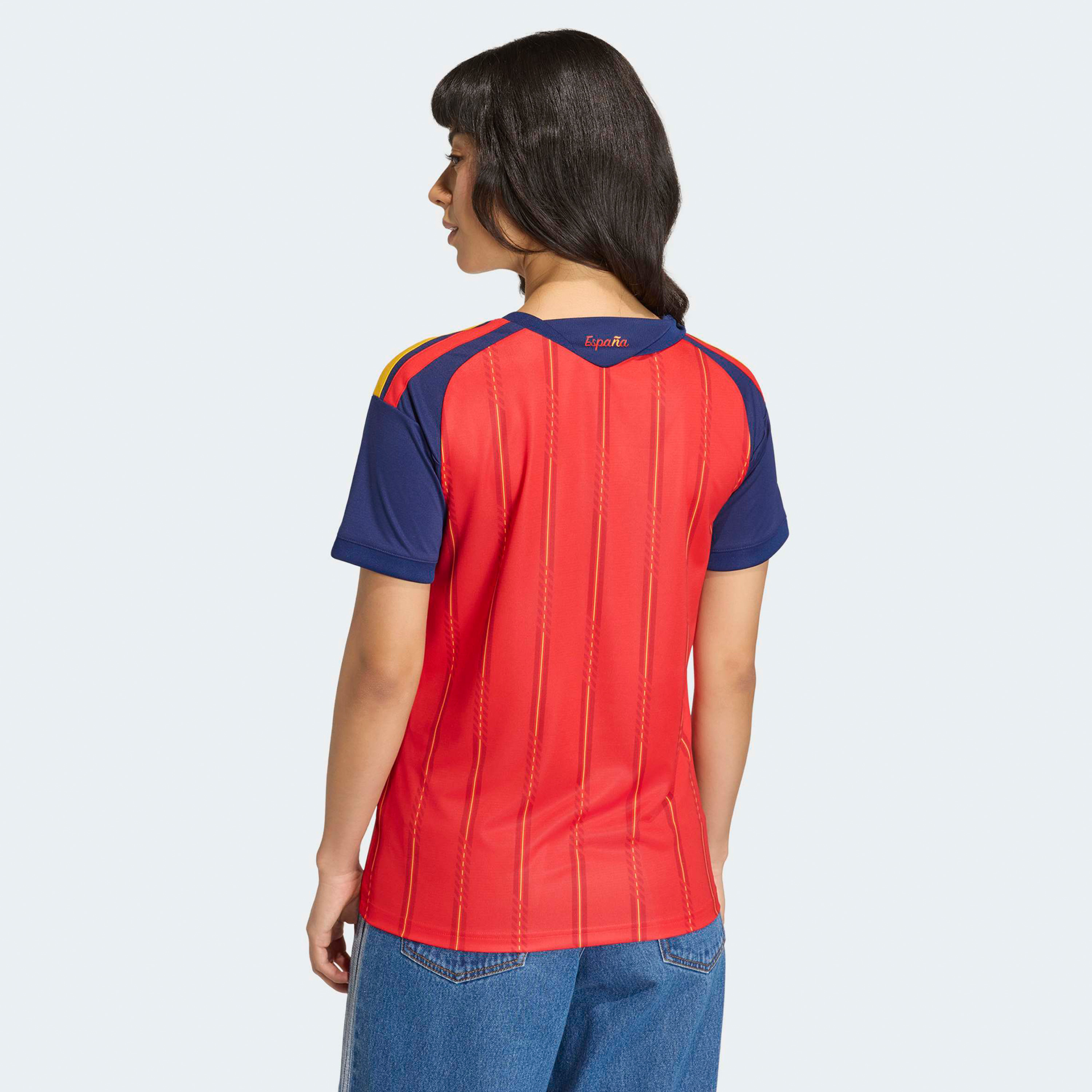adidas Women Spain 26 Home FIFA World Cup Jersey-women-clothing-tshirts-image-5