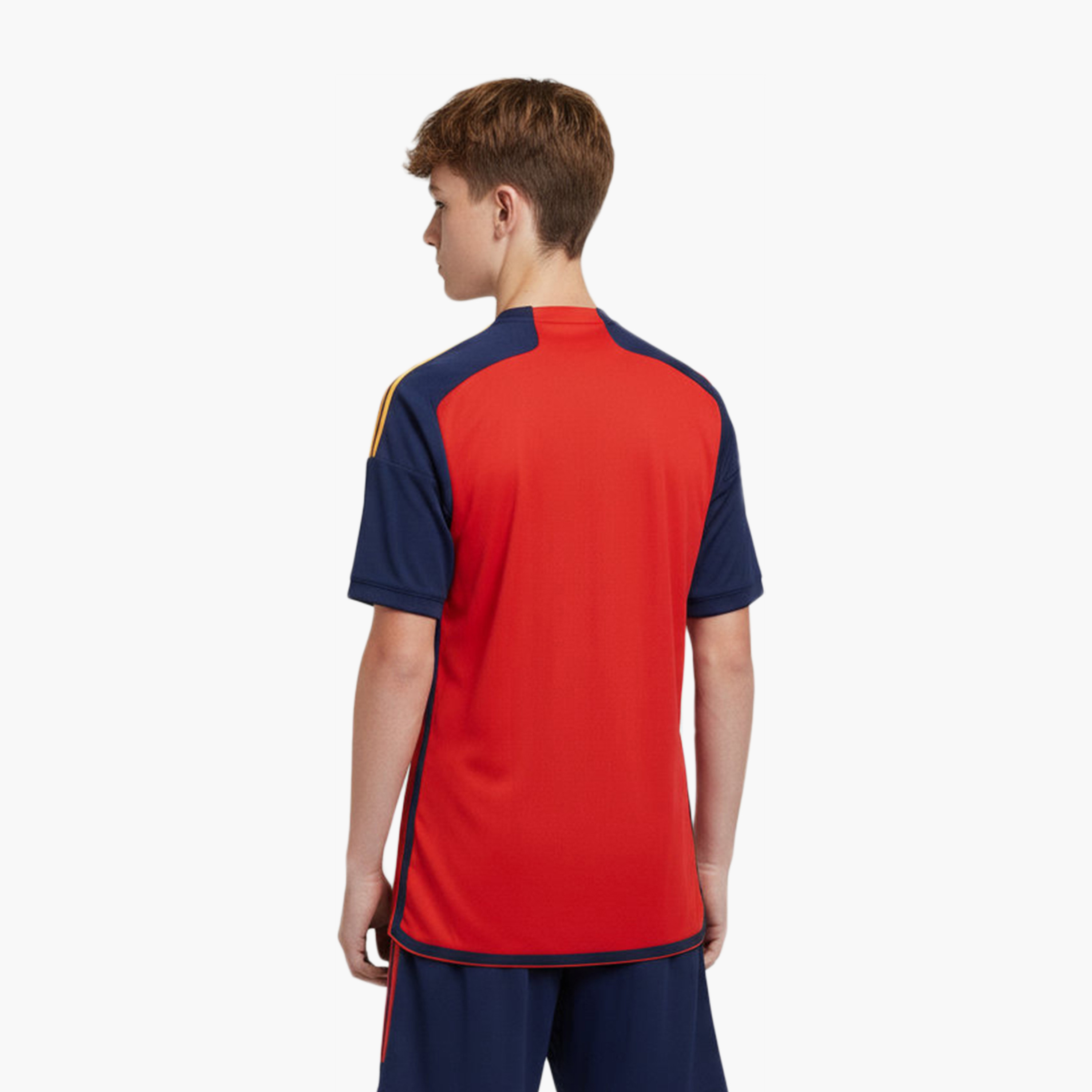 اديداس - قميص منتخب إسبانيا الأساسي للأولاد لكأس العالم FIFA 2026-boys-clothing-sportswear-tops-image-4