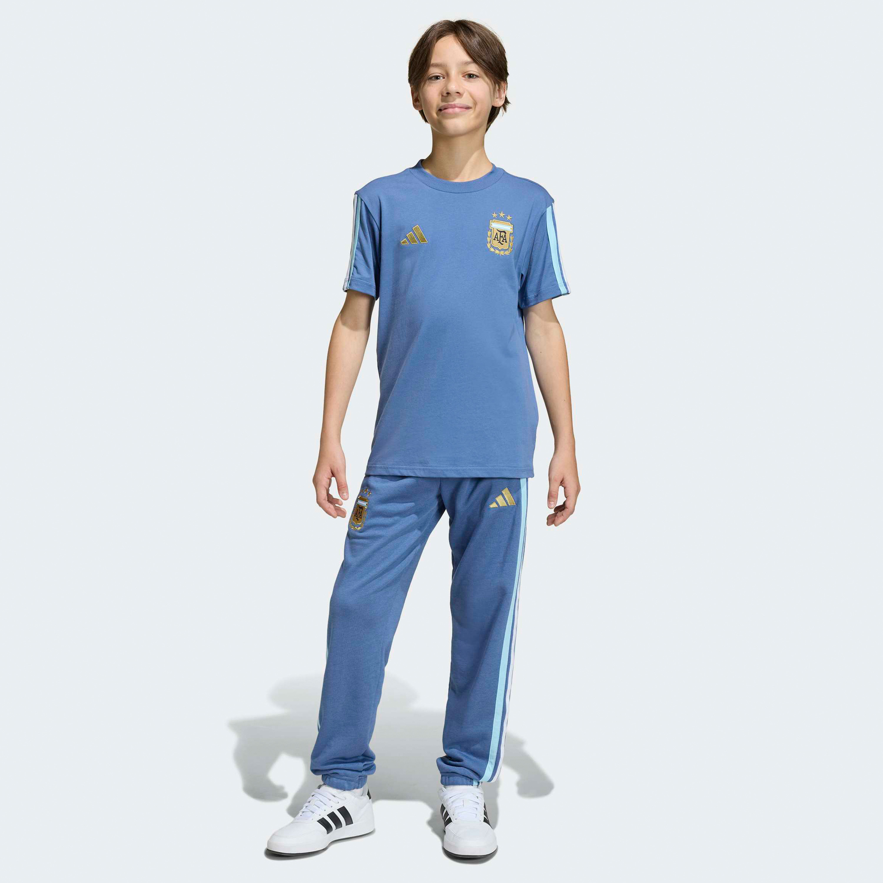 adidas Kids Argentina 26 Short-Sleeve T-shirt-boys-clothing-sportswear-tops-image-2