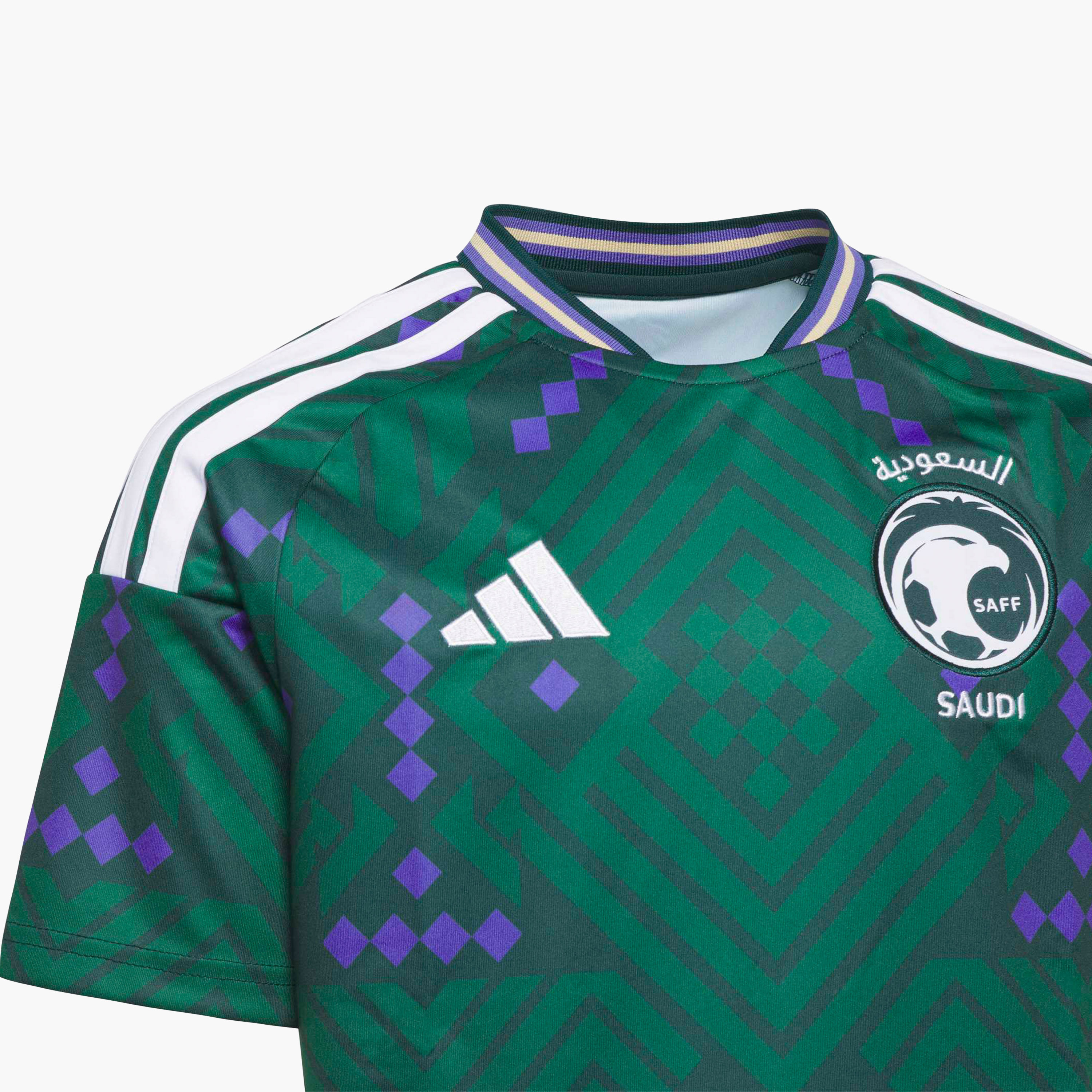 اديداس - قميص منتخب السعودية الأساسي للأولاد لكأس العالم FIFA 2026-boys-clothing-sportswear-tops-image-7