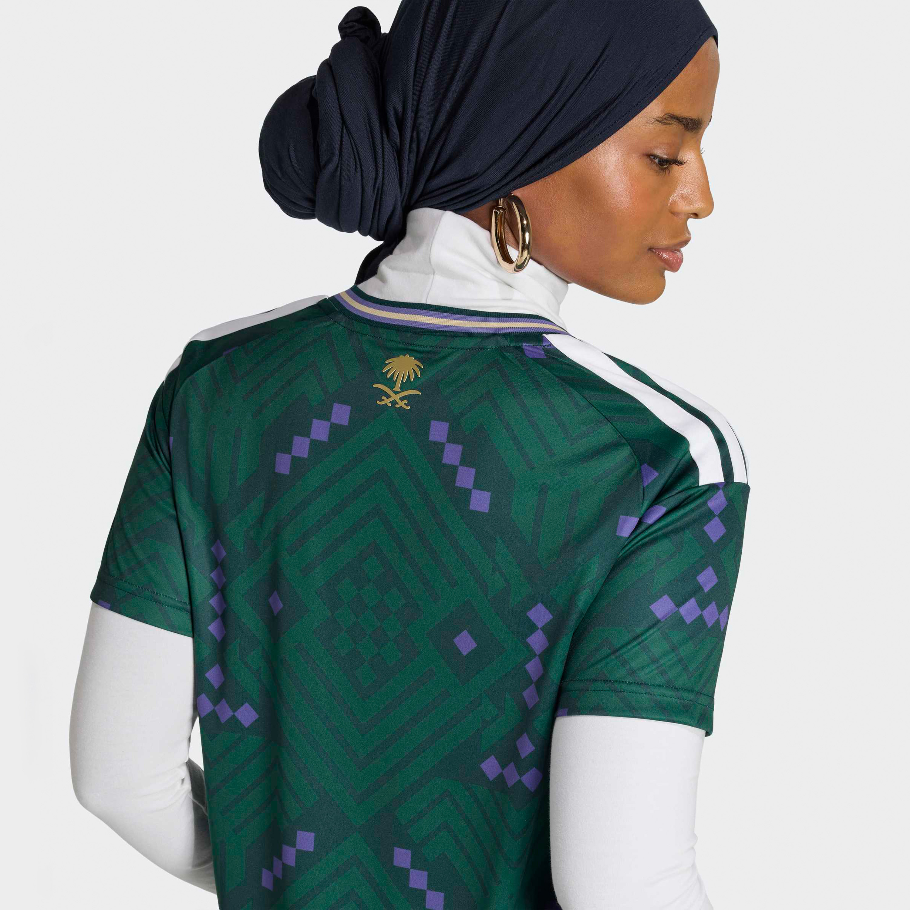 اديداس - قميص منتخب السعودية الأساسي للنساء لكأس العالم FIFA 2026-women-clothing-tshirts-image-5