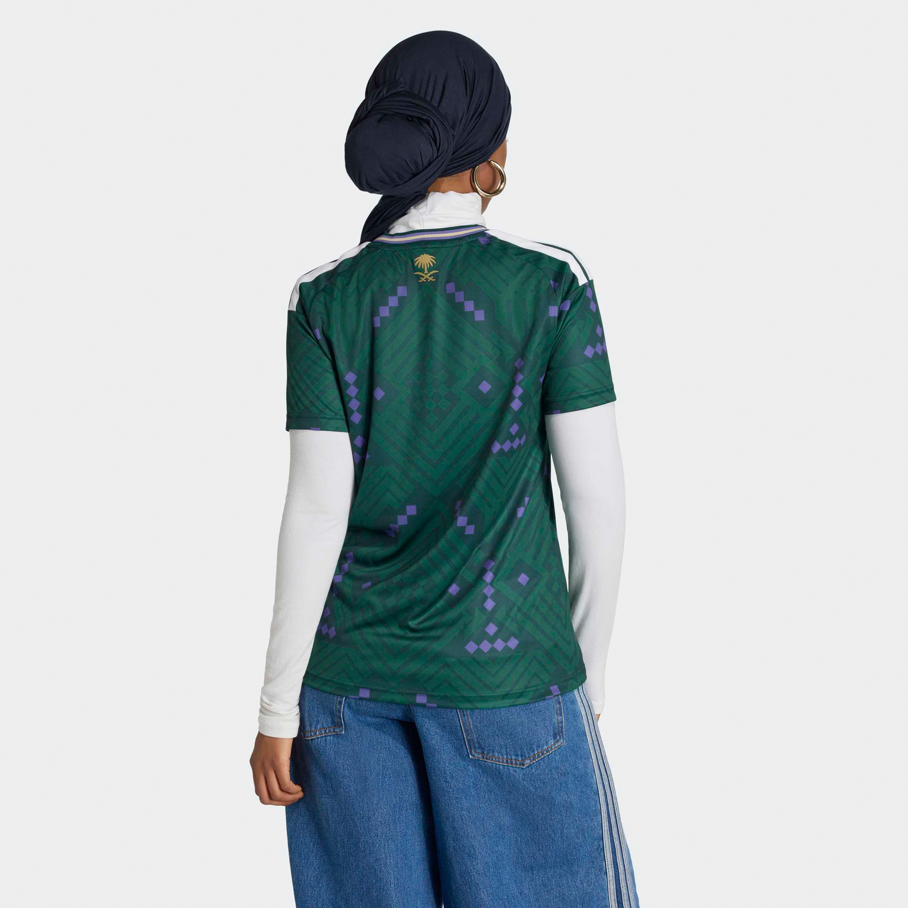 اديداس - قميص منتخب السعودية الأساسي للنساء لكأس العالم FIFA 2026-women-clothing-tshirts-image-6