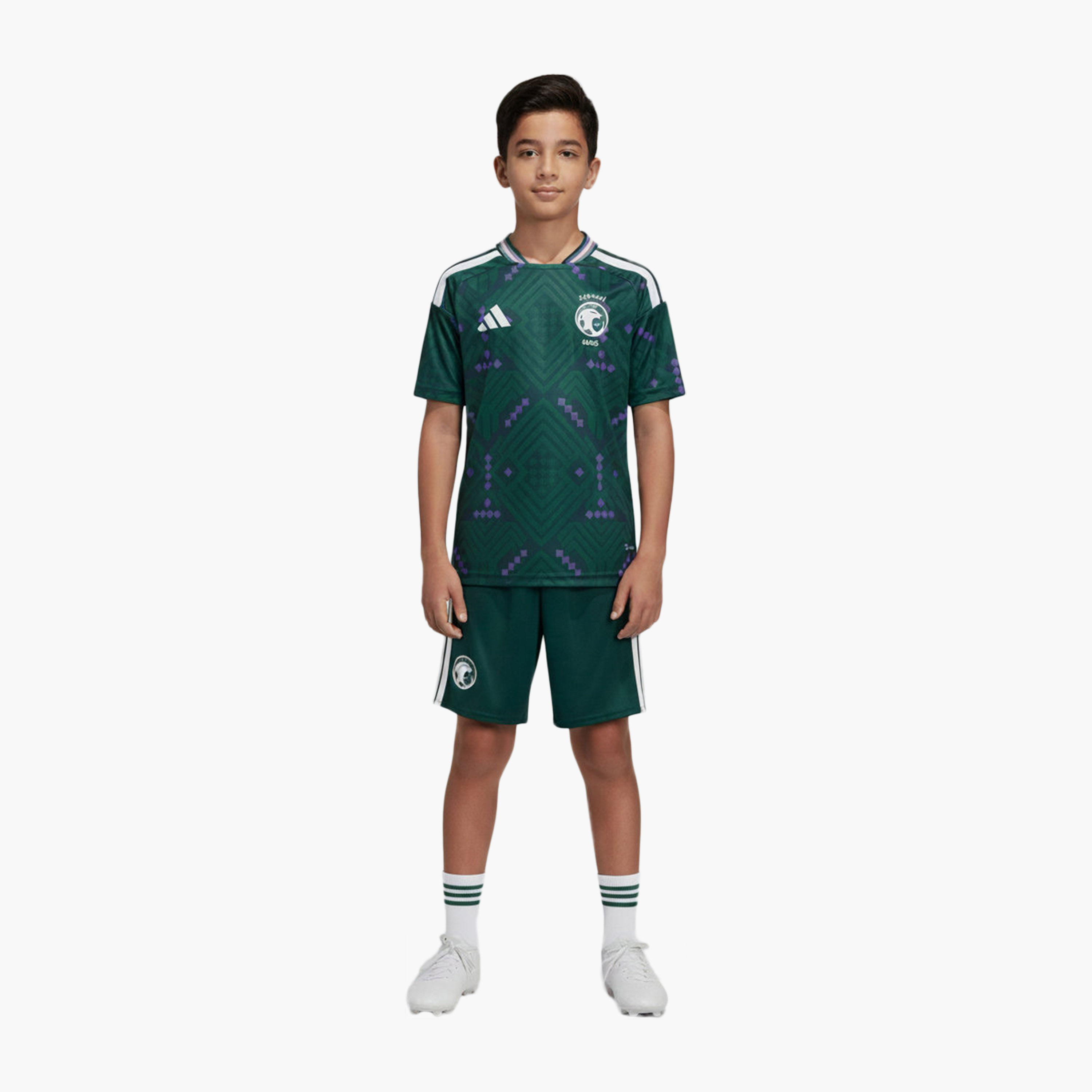 adidas Boys Saudi Arabia 26 Home Short-Sleeve Minikit-boys-clothing-sportswear-sets-image-1