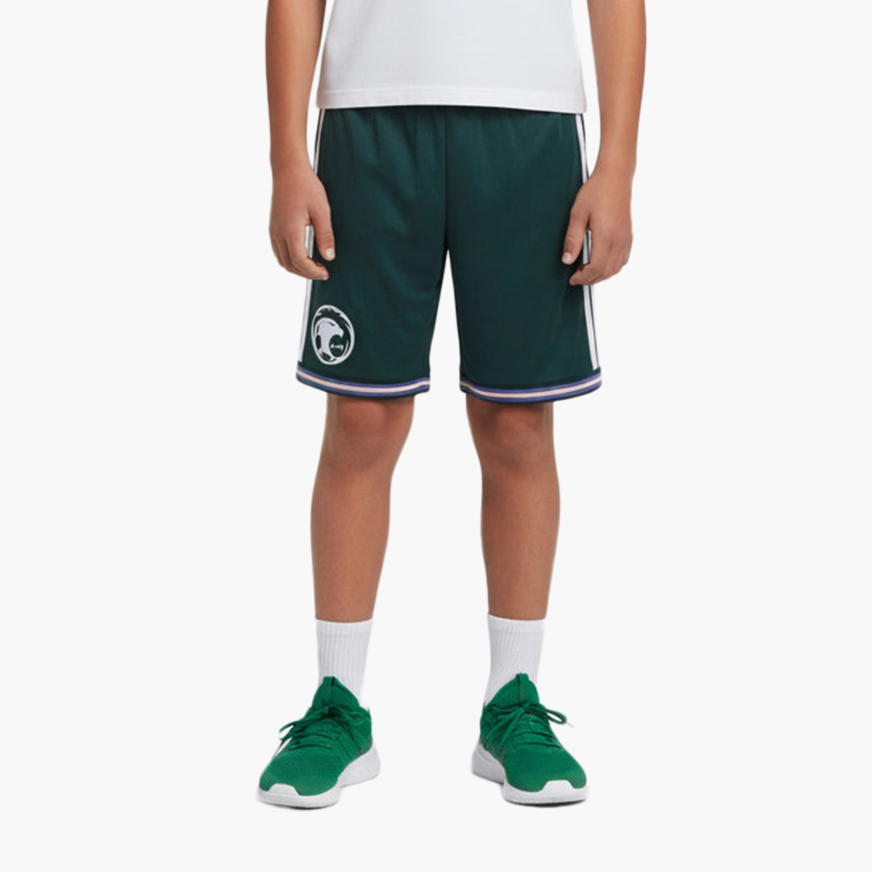 اديداس - شورت المنتخب السعودي 26 للأطفال-sports-boys-clothing-bottoms-image-9