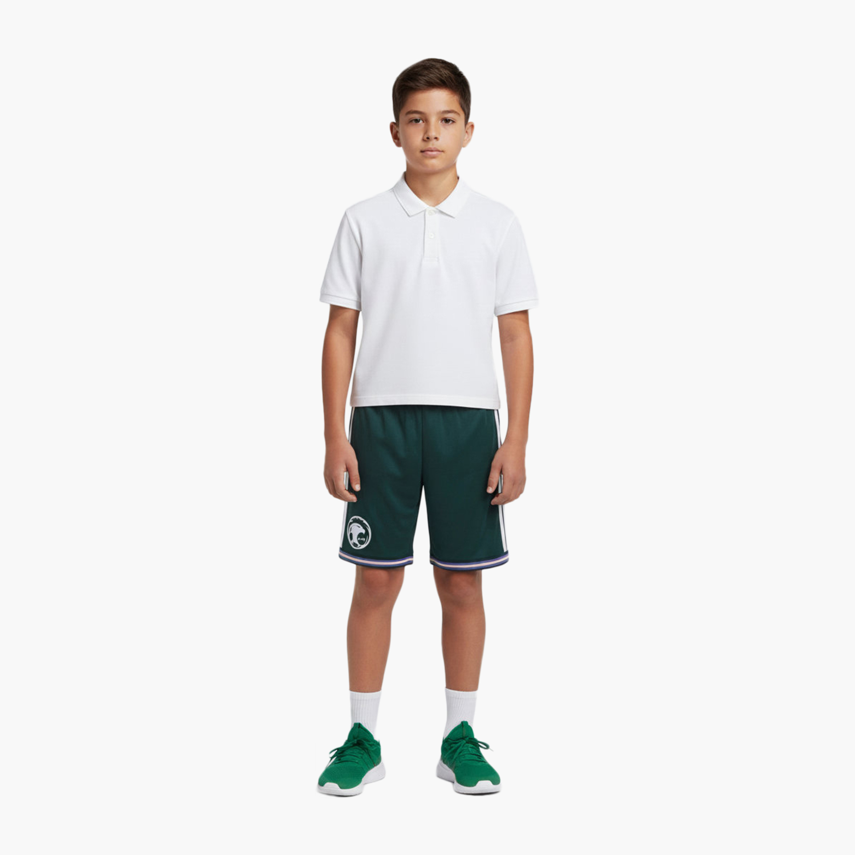 اديداس - شورت المنتخب السعودي 26 للأطفال-sports-boys-clothing-bottoms-image-2