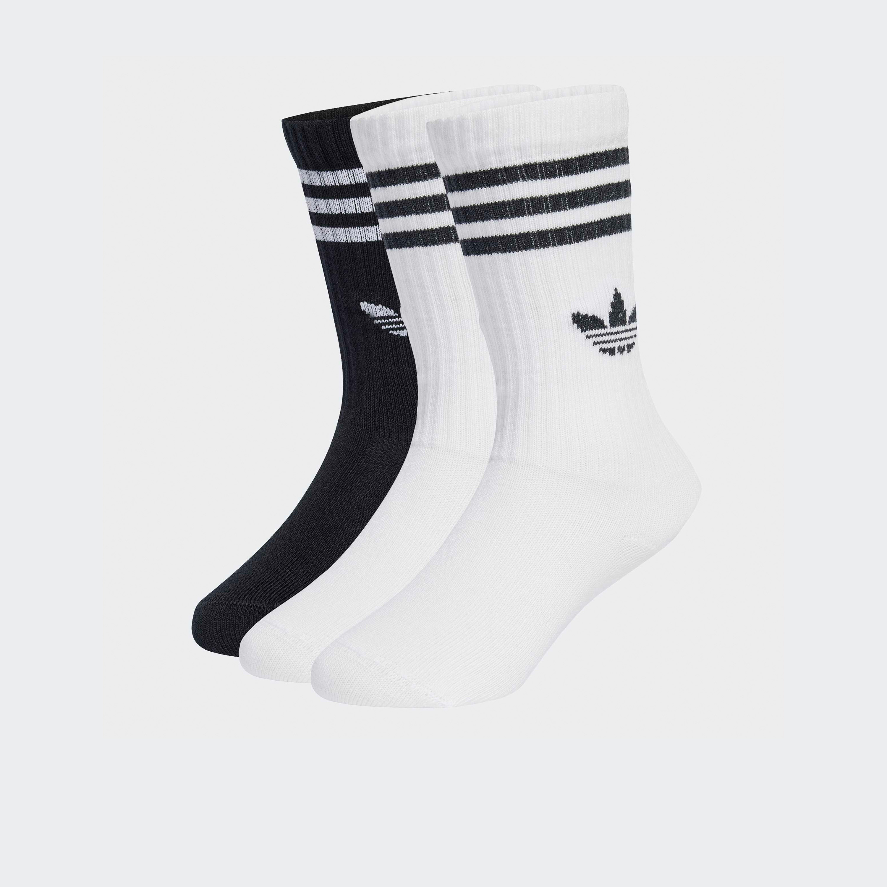 Pack of 3 - Adidas Boys Striped Socks-girls-accessories-socks-image-1