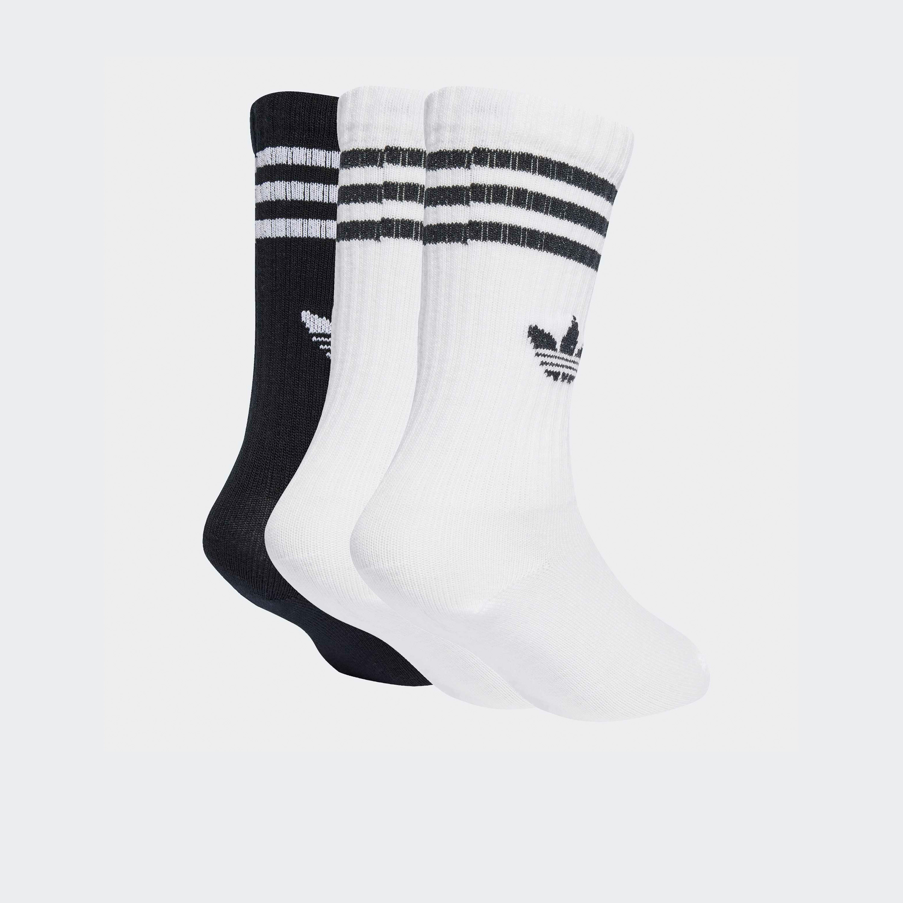 Pack of 3 - Adidas Boys Striped Socks-girls-accessories-socks-image-2