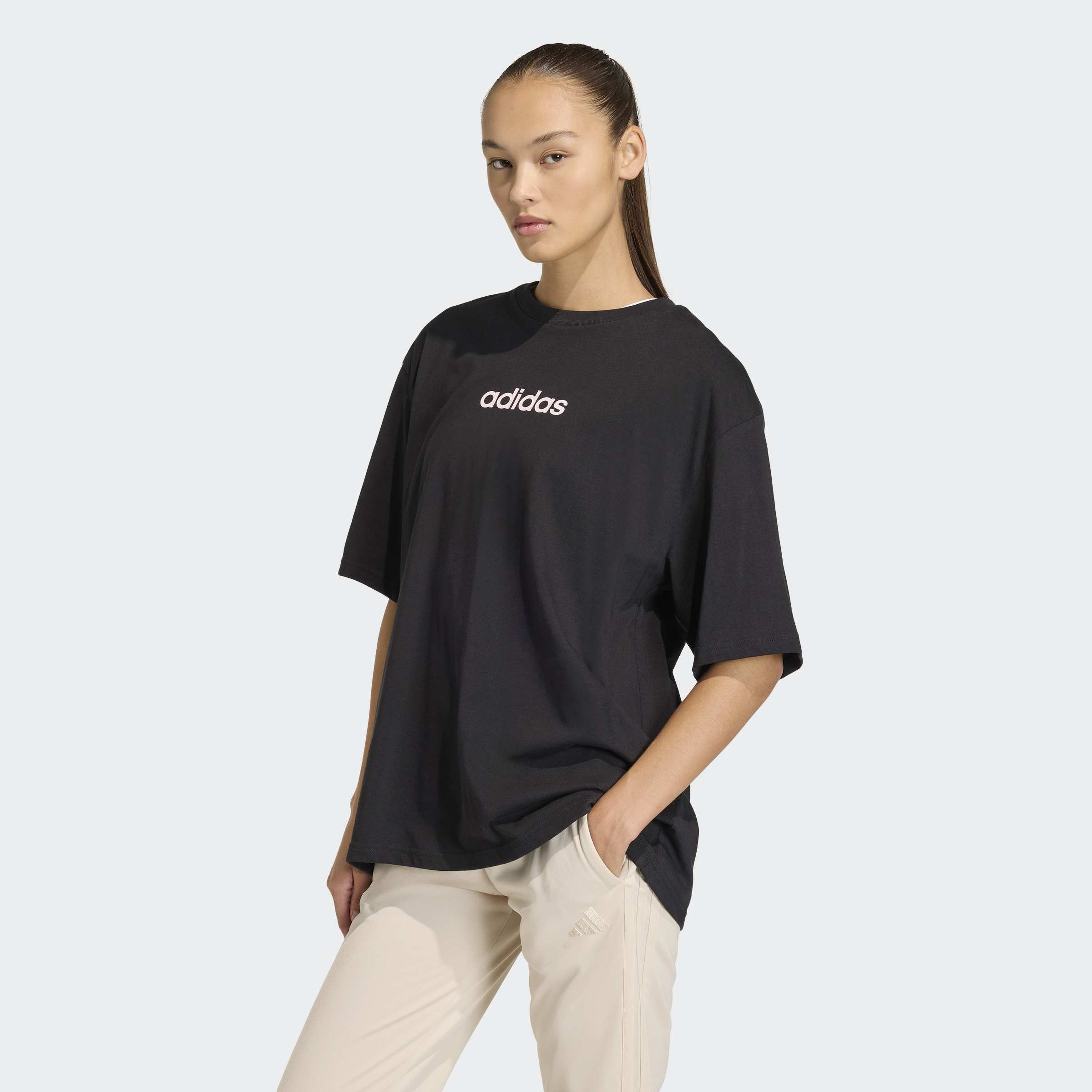 اديداس - تيشيرت نسائي بأكمام قصيرة مطبوع عليه ذكريات رياضية-sports-women-clothing-tshirtsandvests-image-1