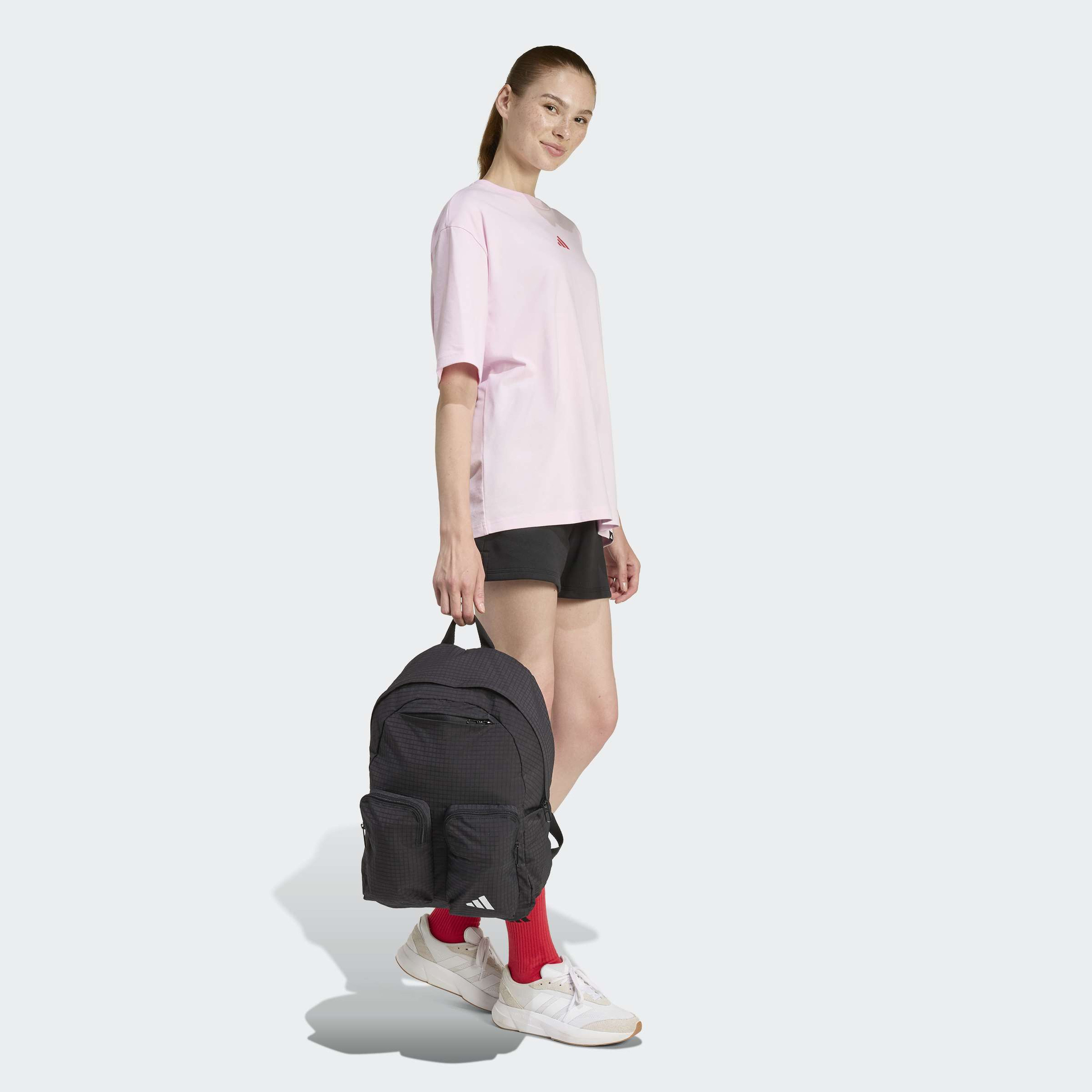 اديداس - تيشيرت نسائي رياضي ناعم بأكمام قصيرة مزين برسومات-sports-women-clothing-tshirtsandvests-image-2