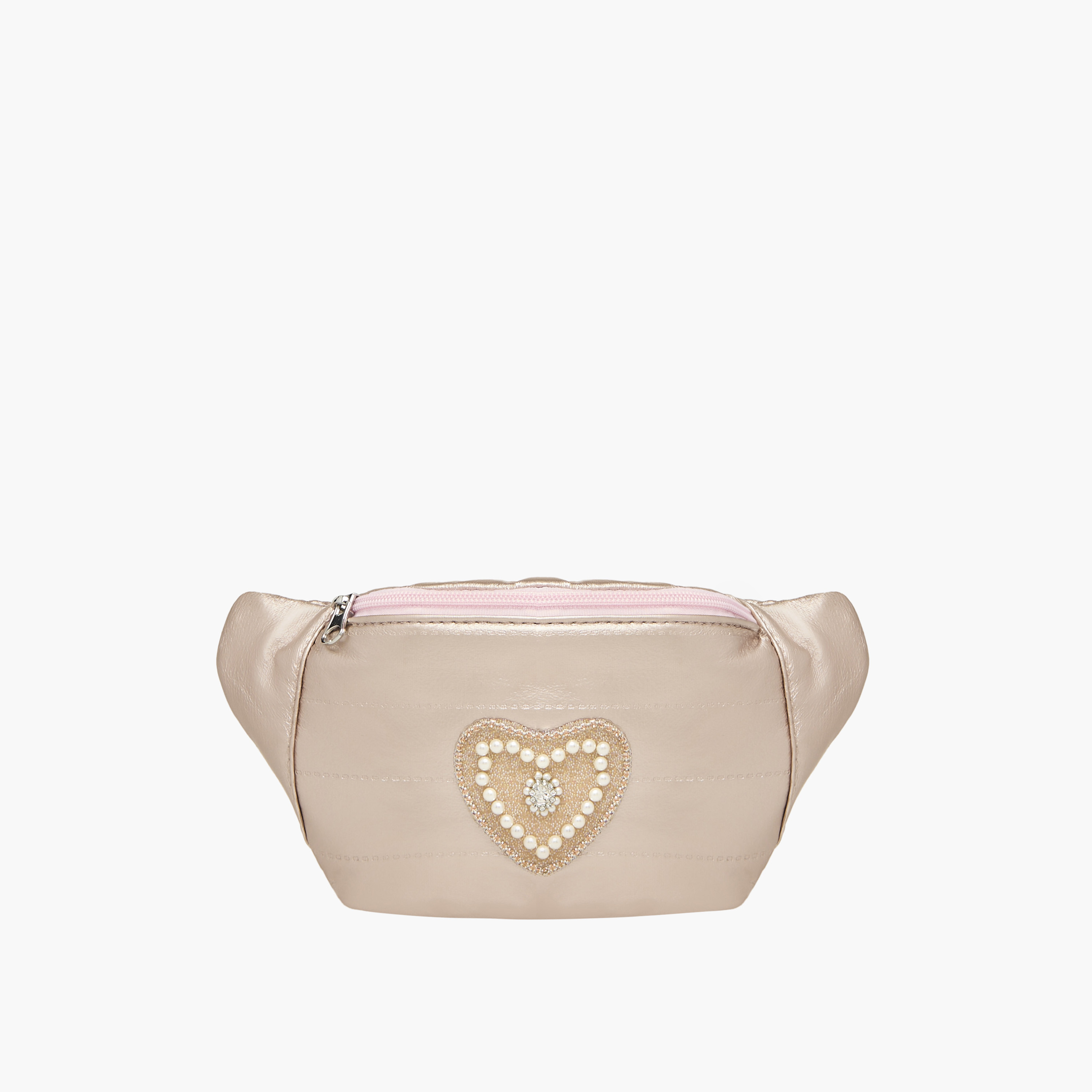 شنطة خصر بزينة قلب مع سحاب إغلاق من ليتل ميسي-travel-accessories-image-1