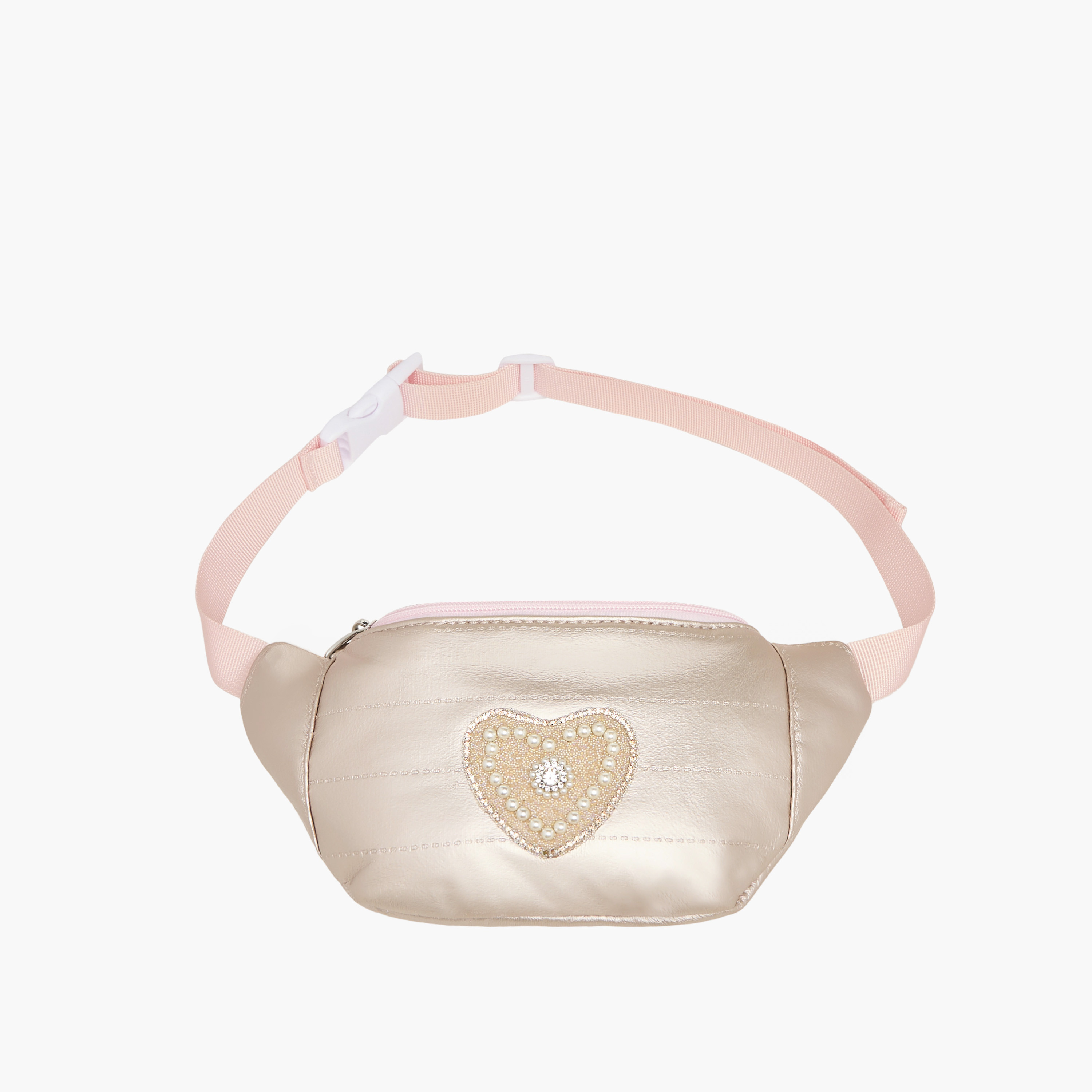 شنطة خصر بزينة قلب مع سحاب إغلاق من ليتل ميسي-travel-accessories-image-2