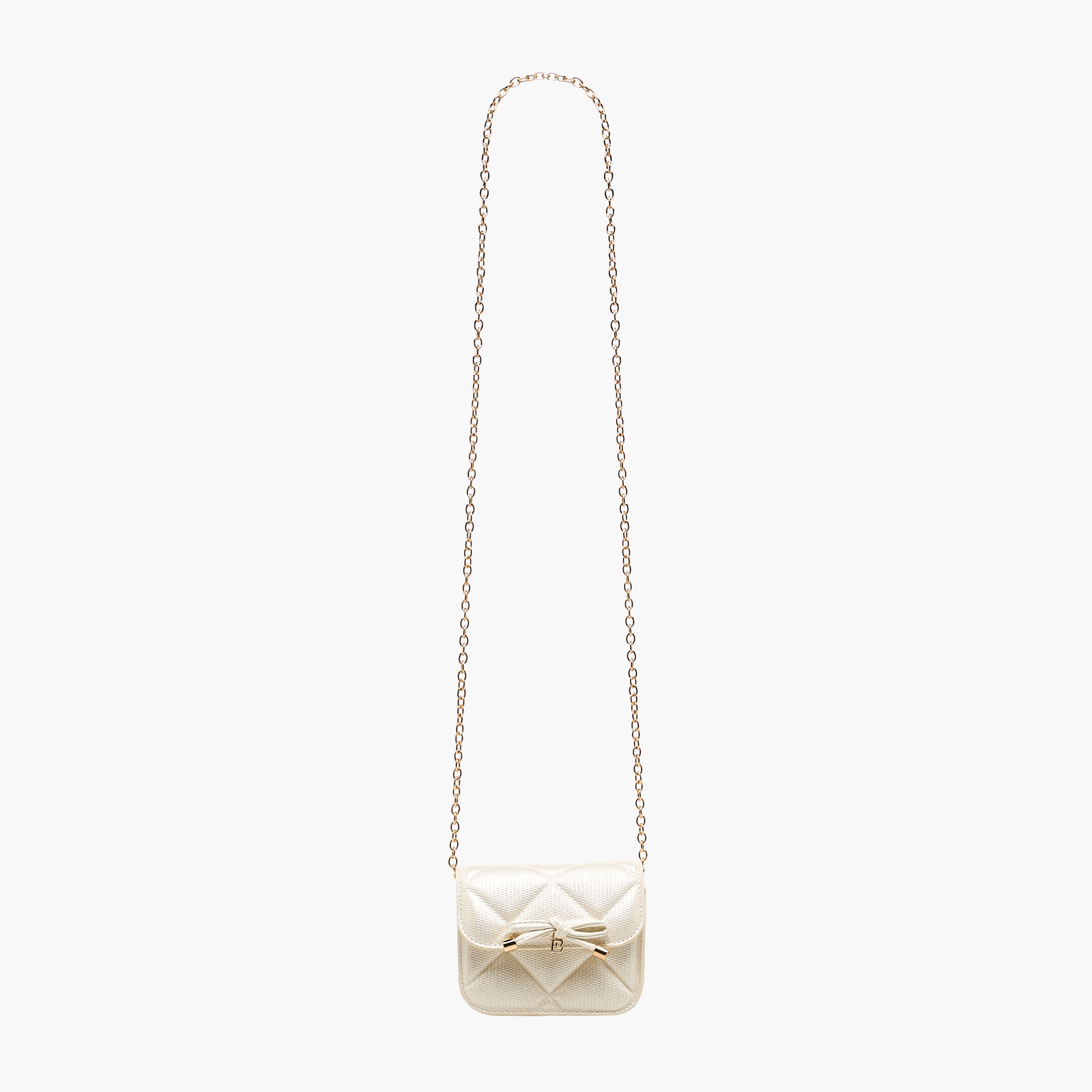 Flora Bella Quilted Crossbody Bag with Chain Strap-girls-accessories-bags-image-3