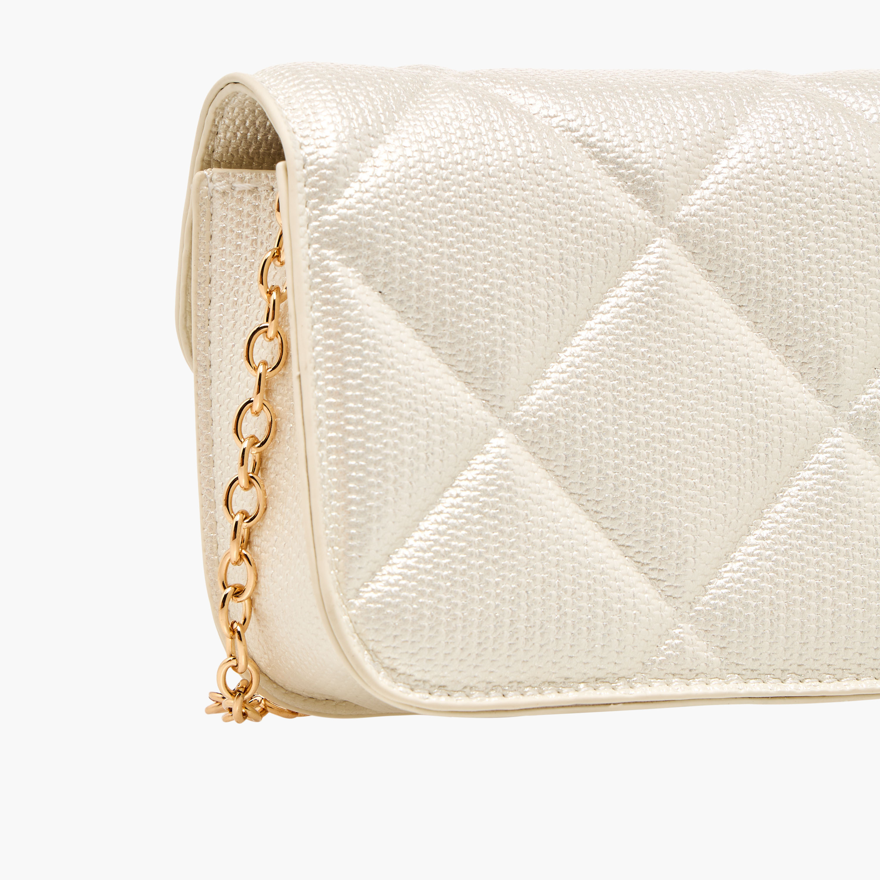 Flora Bella Quilted Crossbody Bag with Chain Strap-girls-accessories-bags-image-6