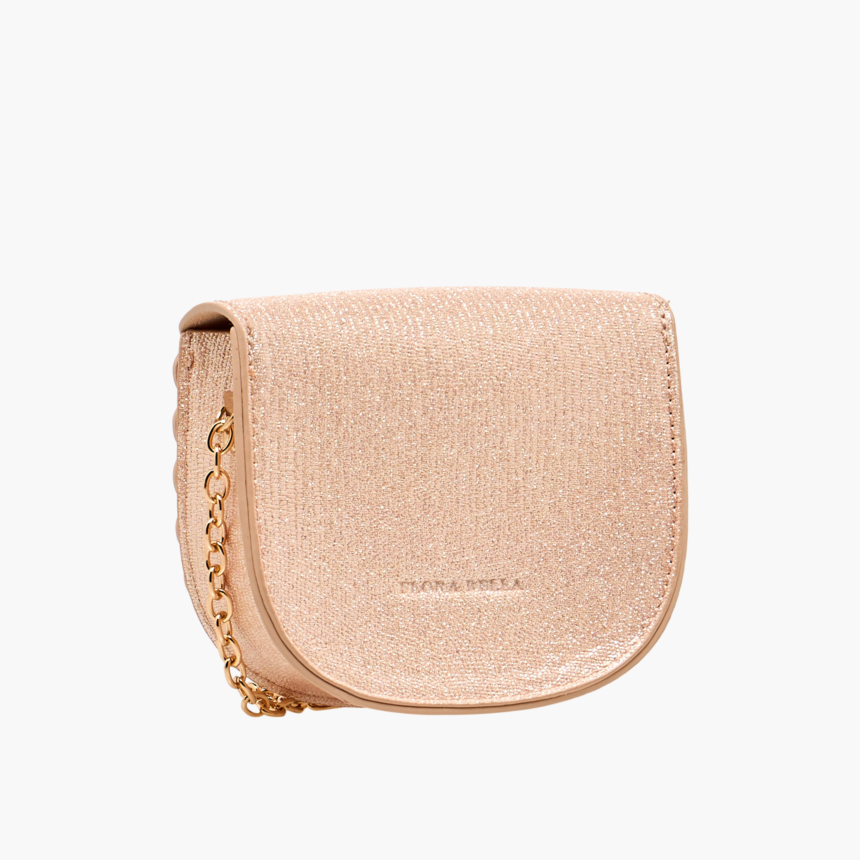 شنطة كروس بودي بحزام سلسلة وزينة زهرة من فلورا بيلا-girls-accessories-bags-image-4