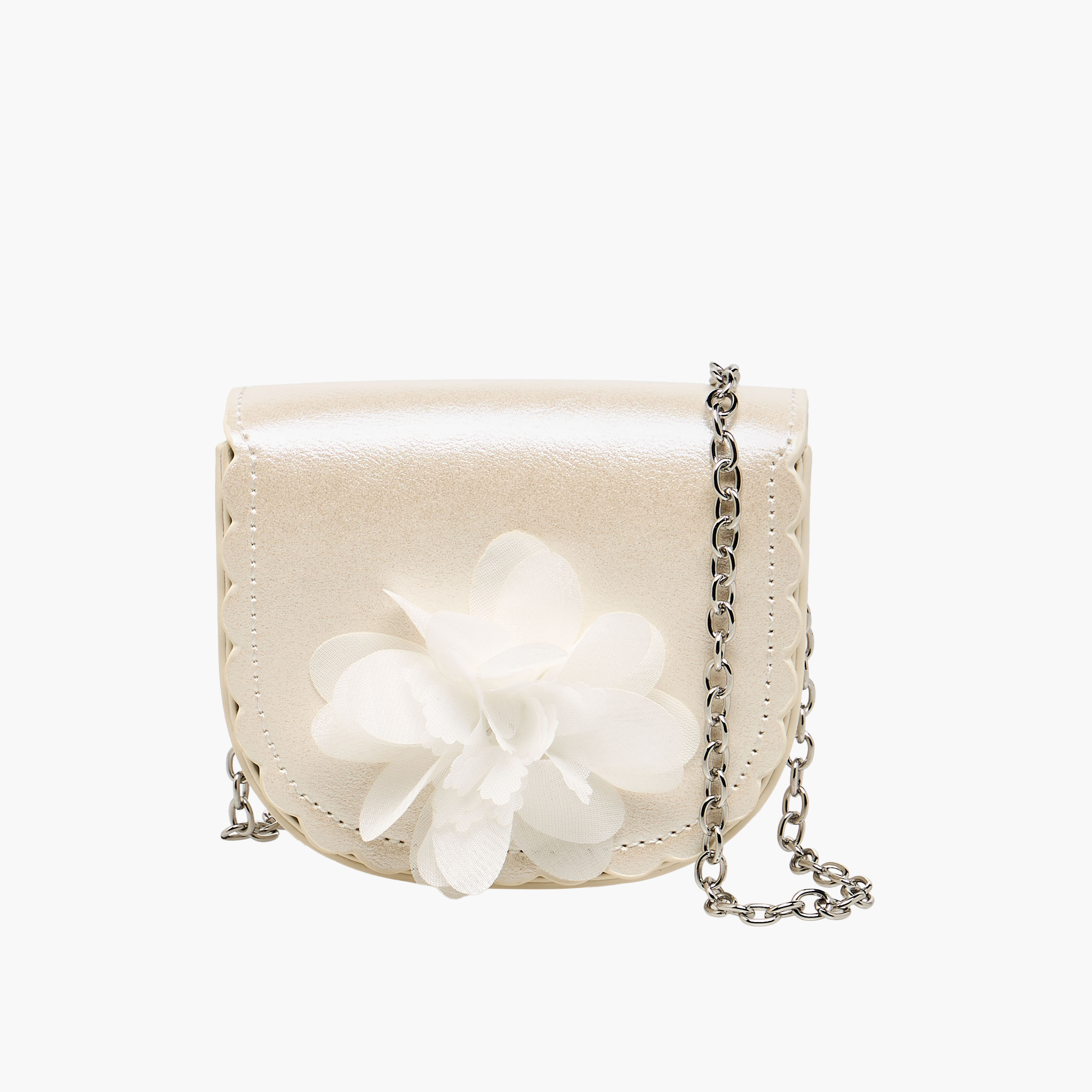 Flora Bella Floral Applique Crossbody Bag with Chain Strap-girls-accessories-bags-image-1
