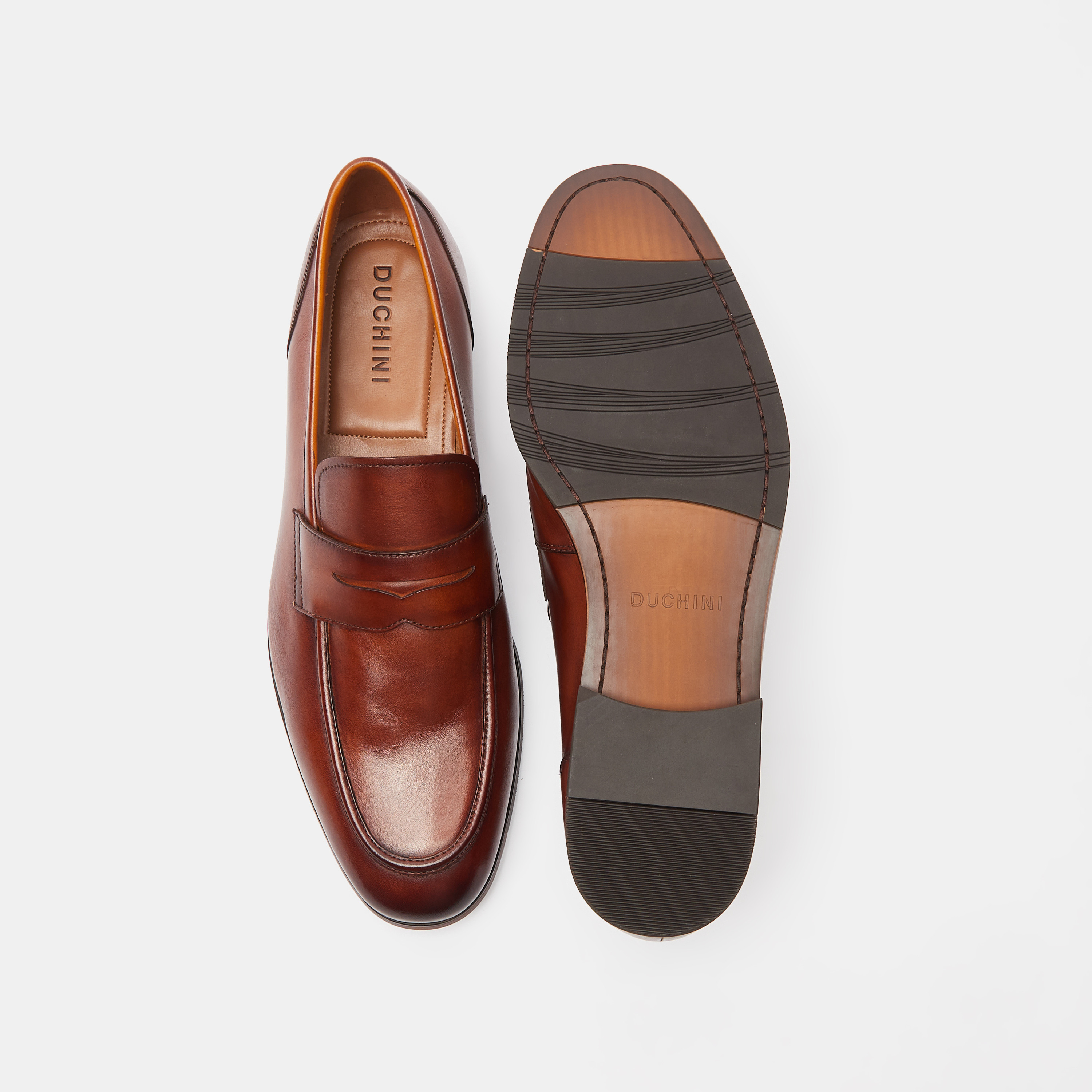 Duchini Men's Slip-On Penny Loafers-men-shoes-formalshoes-image-6
