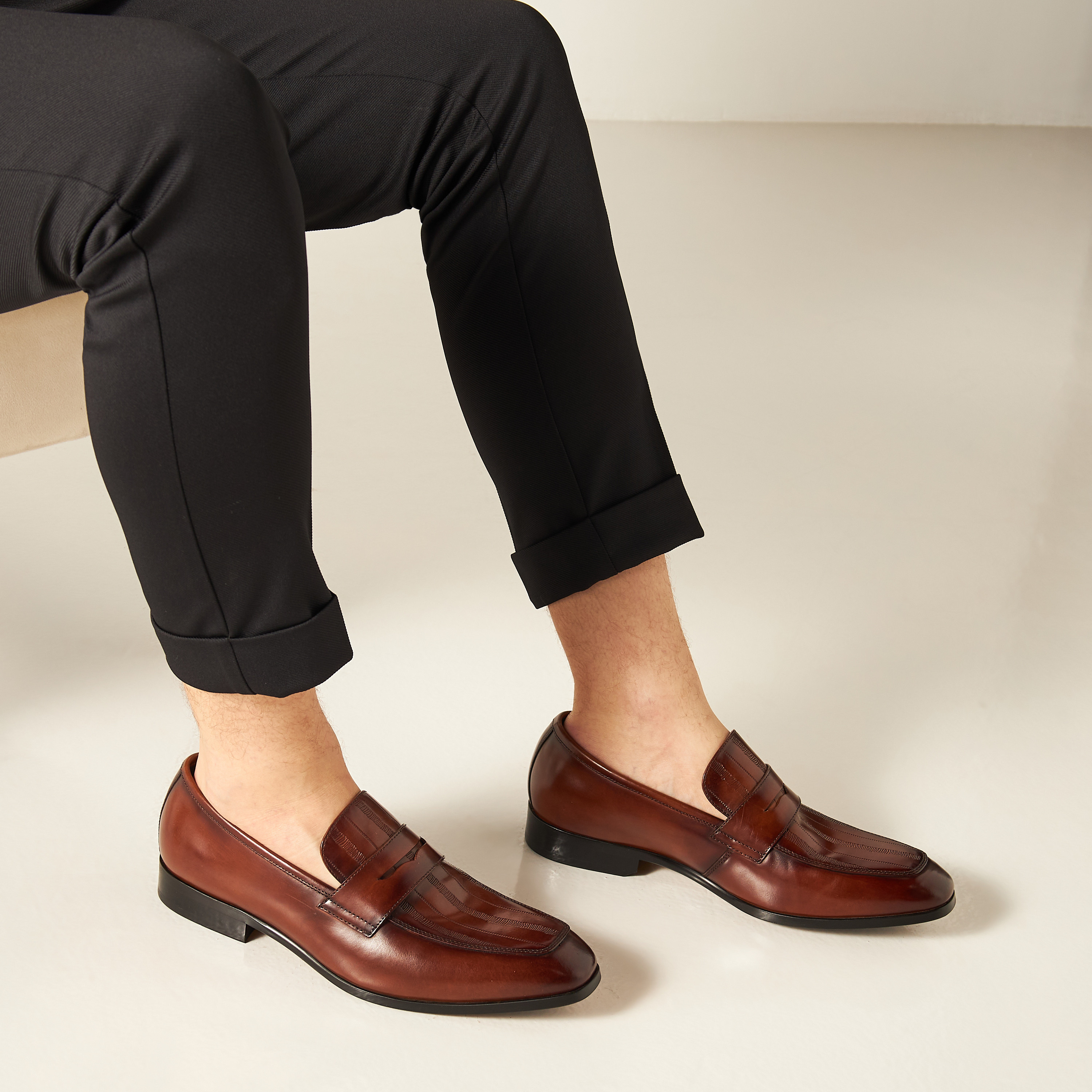 Mens slip deals on loafers