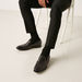 Duchini Men's Textured Slip-On Loafers-Loafers-thumbnail-1