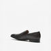 Duchini Men's Textured Slip-On Loafers-Loafers-thumbnail-2
