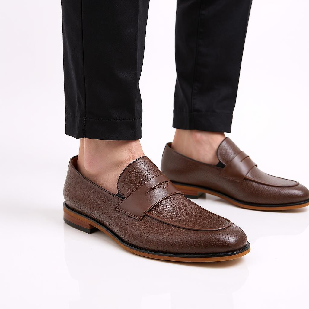 حذاء رجالي سهل الارتداء وبارز الملمس من دوتشيني-men-shoes-loafersandmoccasins-image-2