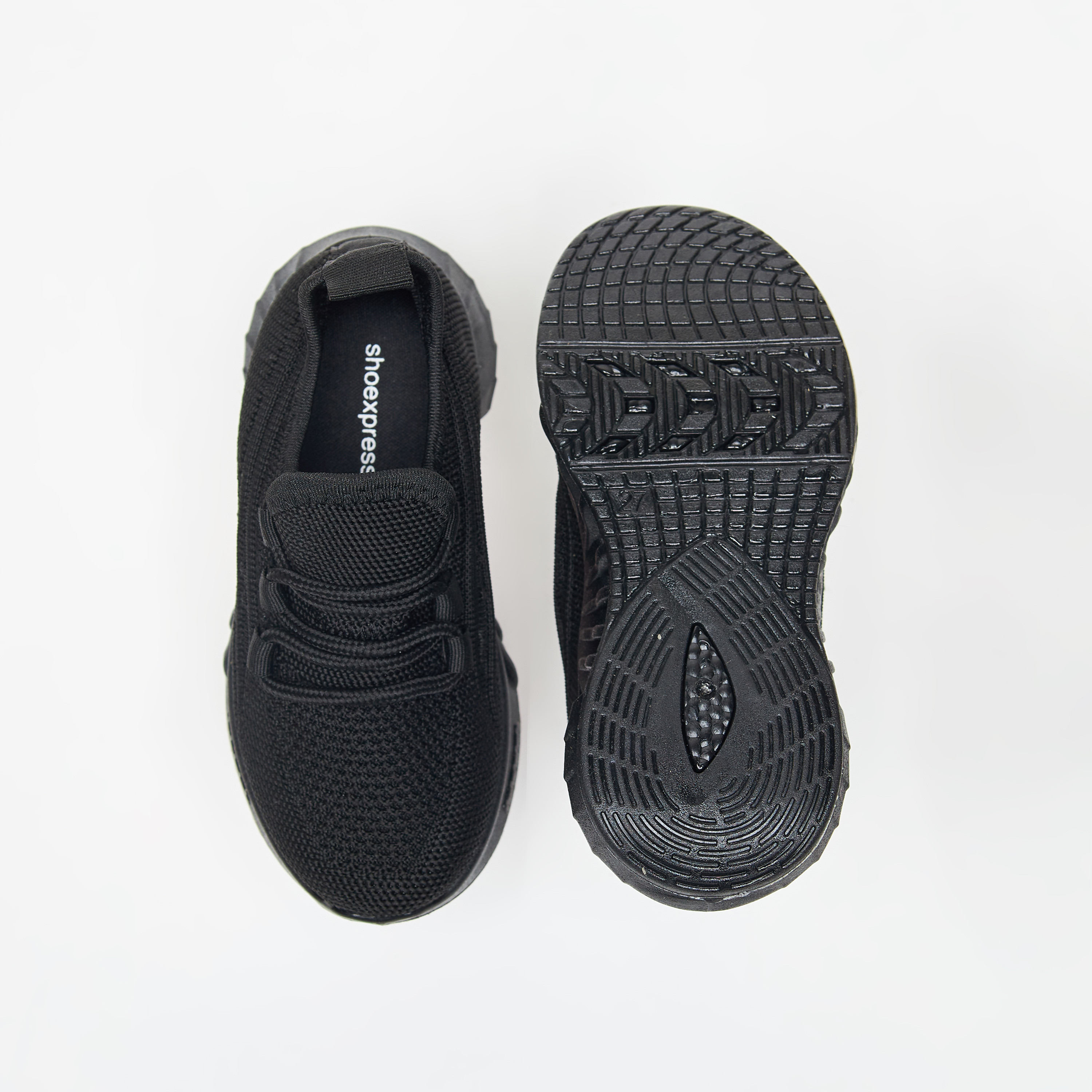 Girls Textured Lace-Up Walking Shoes-girls-shoes-sports-image-4