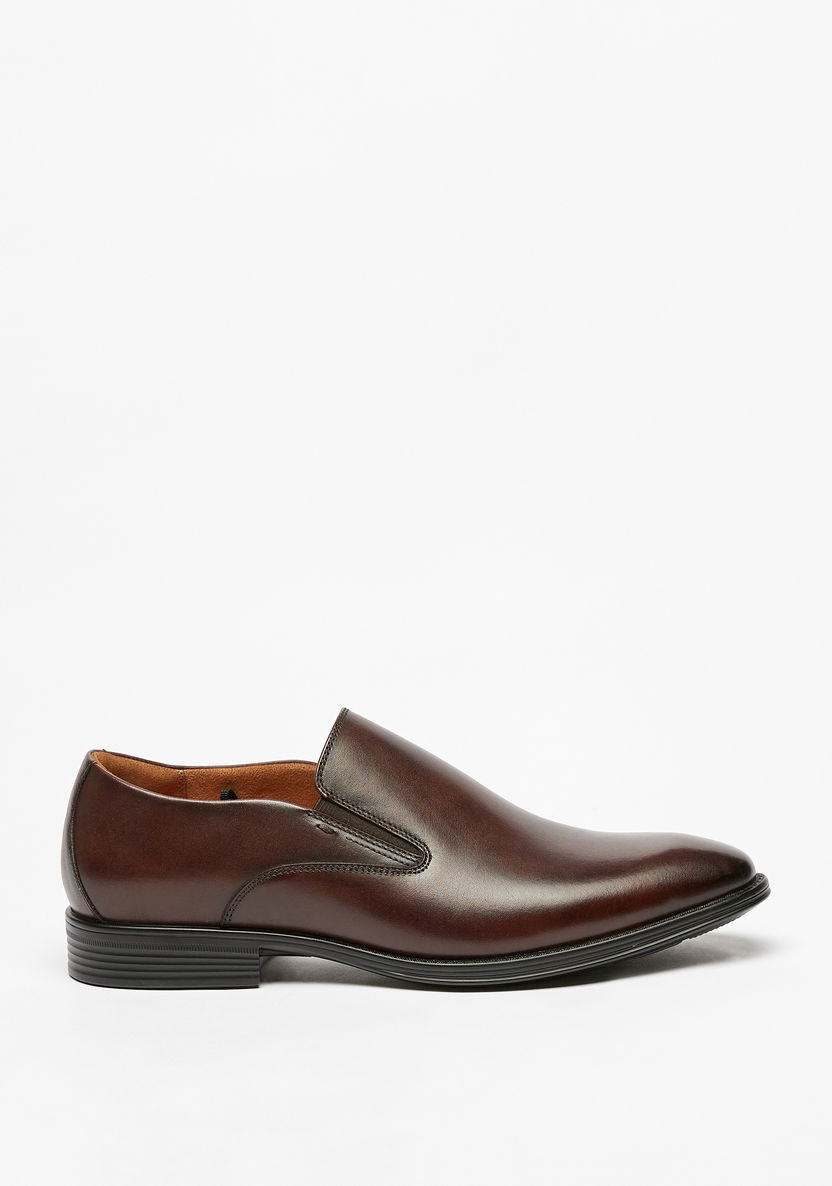 Le Confort Solid Slip-On Loafers-Loafers-image-3