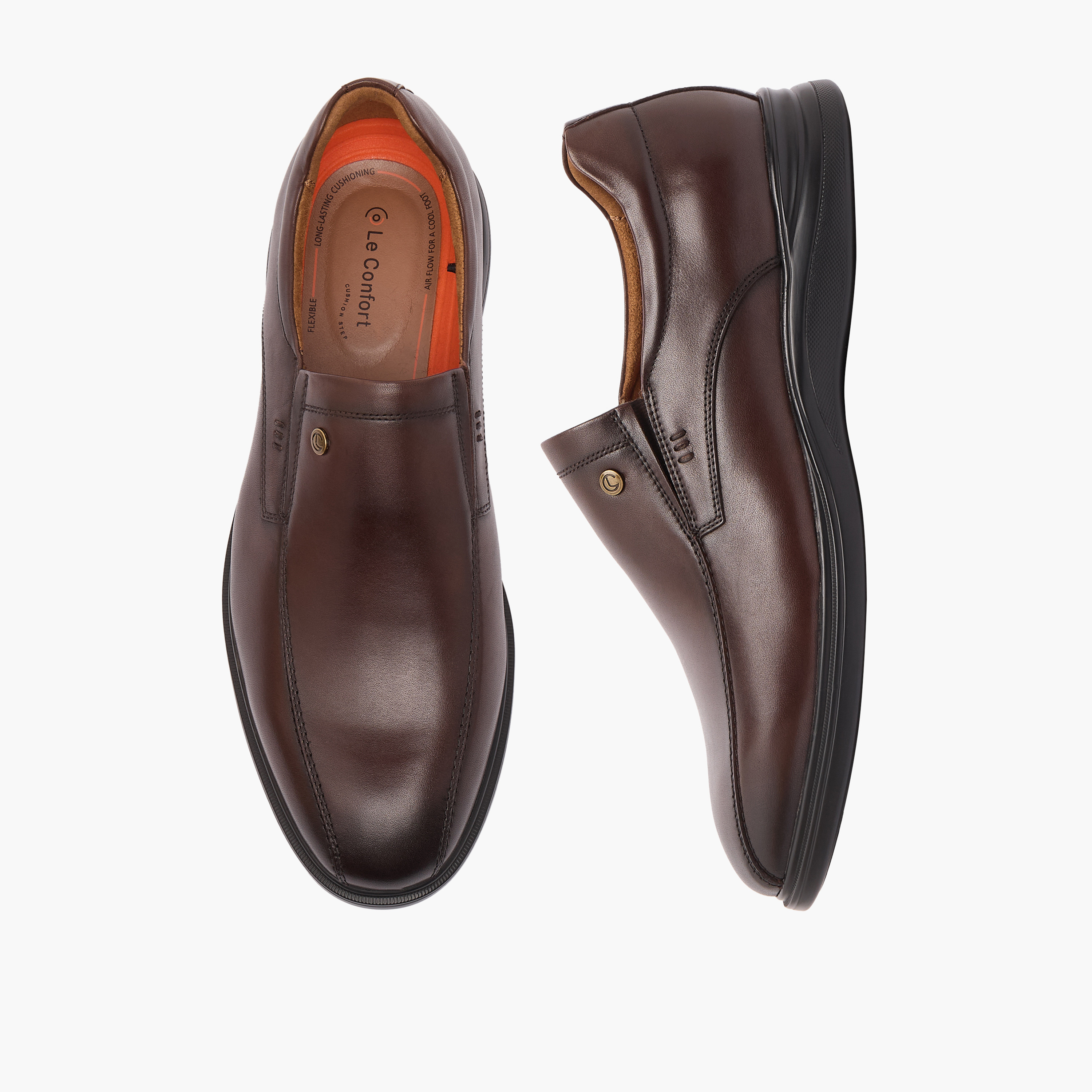 Le Confort Men Leather Loafers-men-shoes-formalshoes-image-1