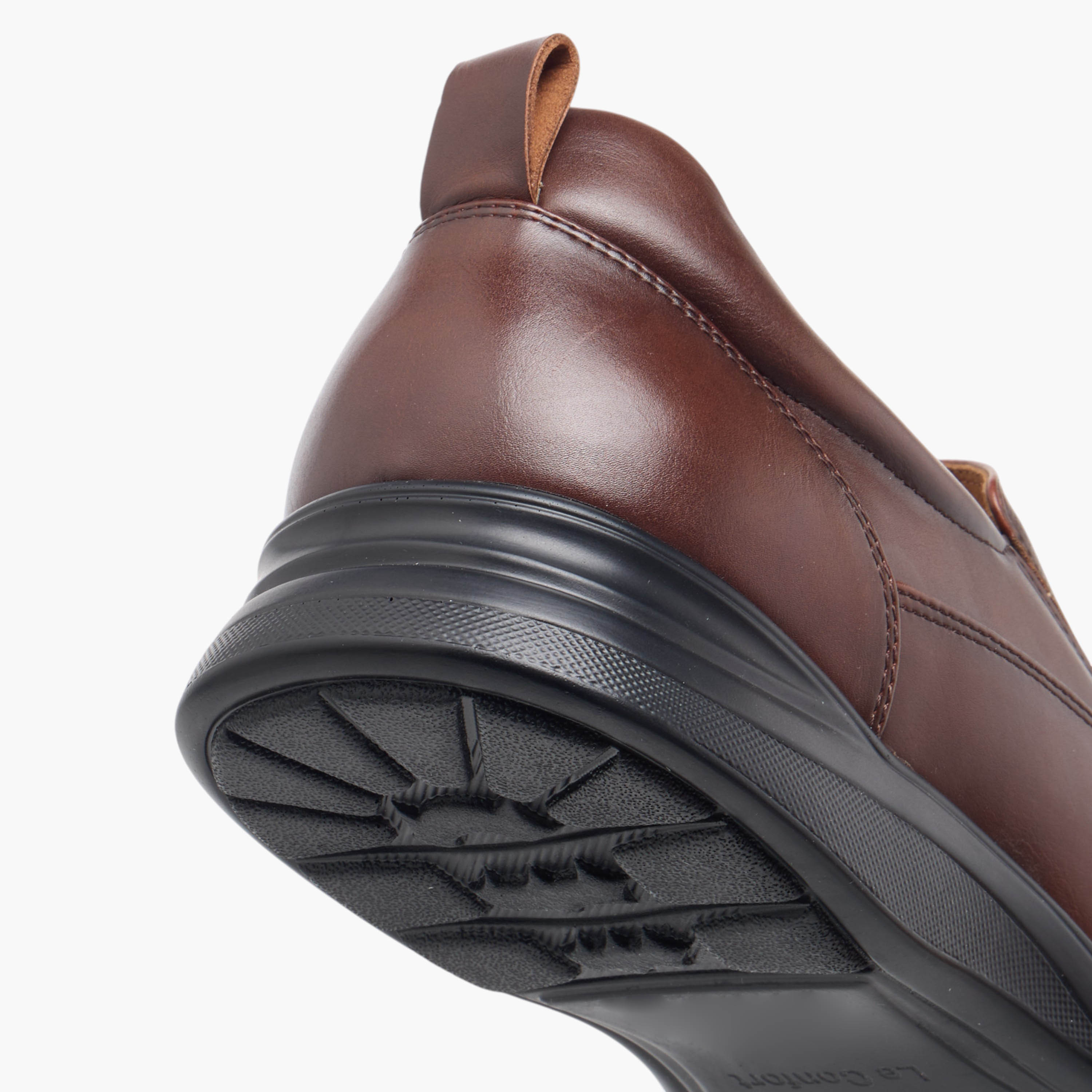 حذاء لوفر بارز الملمس سهل الارتداء من لو كونفورت-men-shoes-formalshoes-image-5