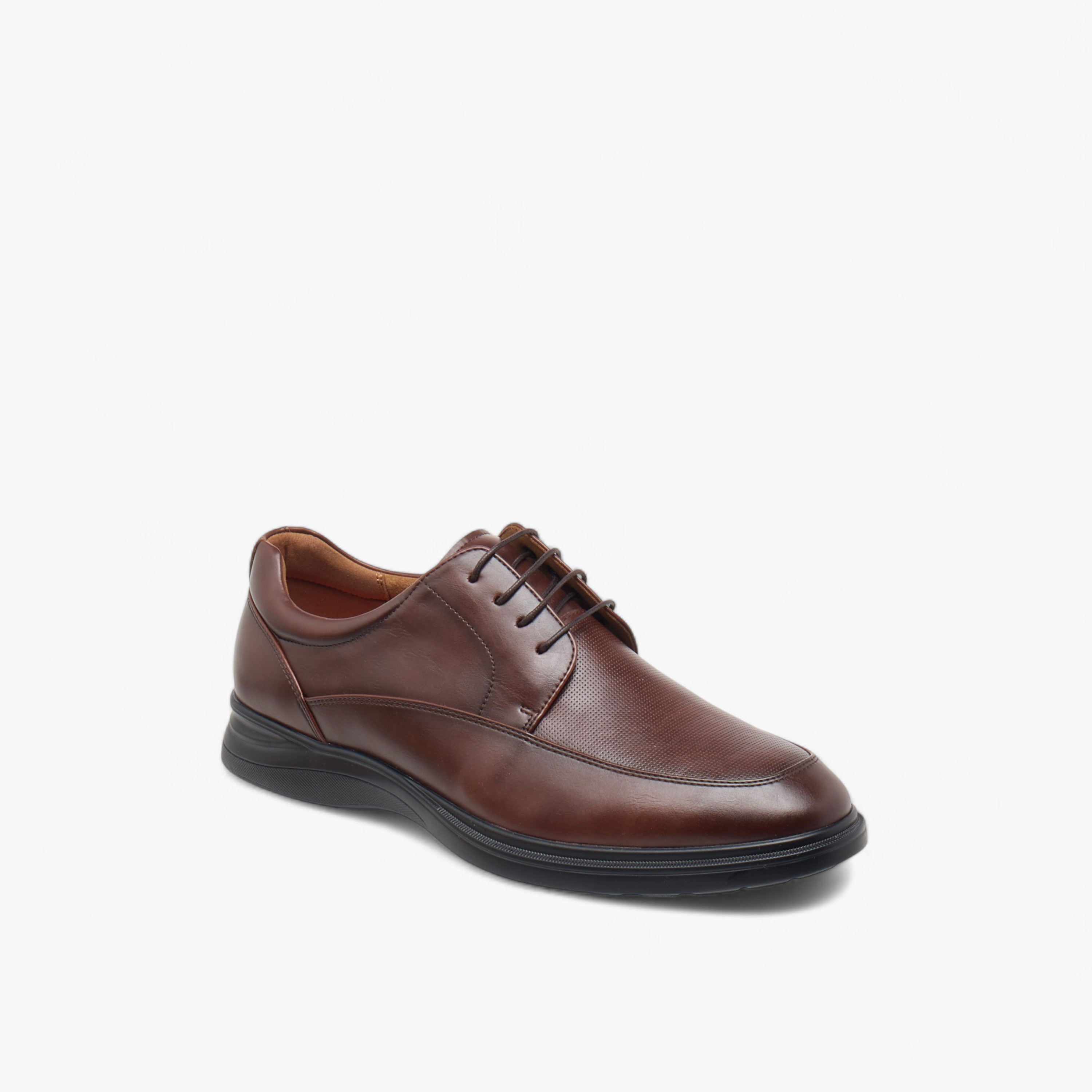 Le Confort Textured Lace-Up Derby Shoes-men-shoes-formalshoes-image-4