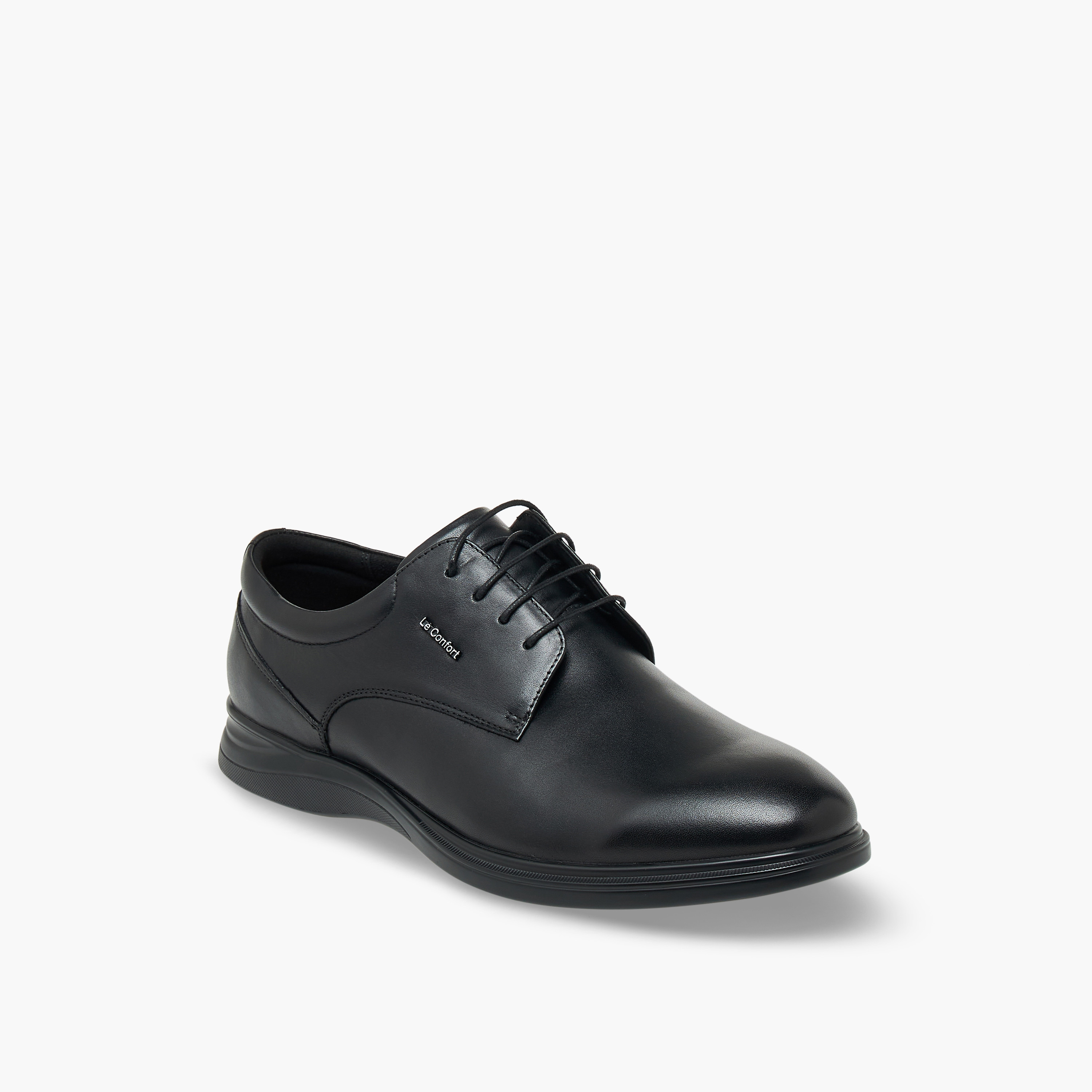 Le Confort Men Leather Lace-Up Derby Shoes-men-shoes-formalshoes-image-2