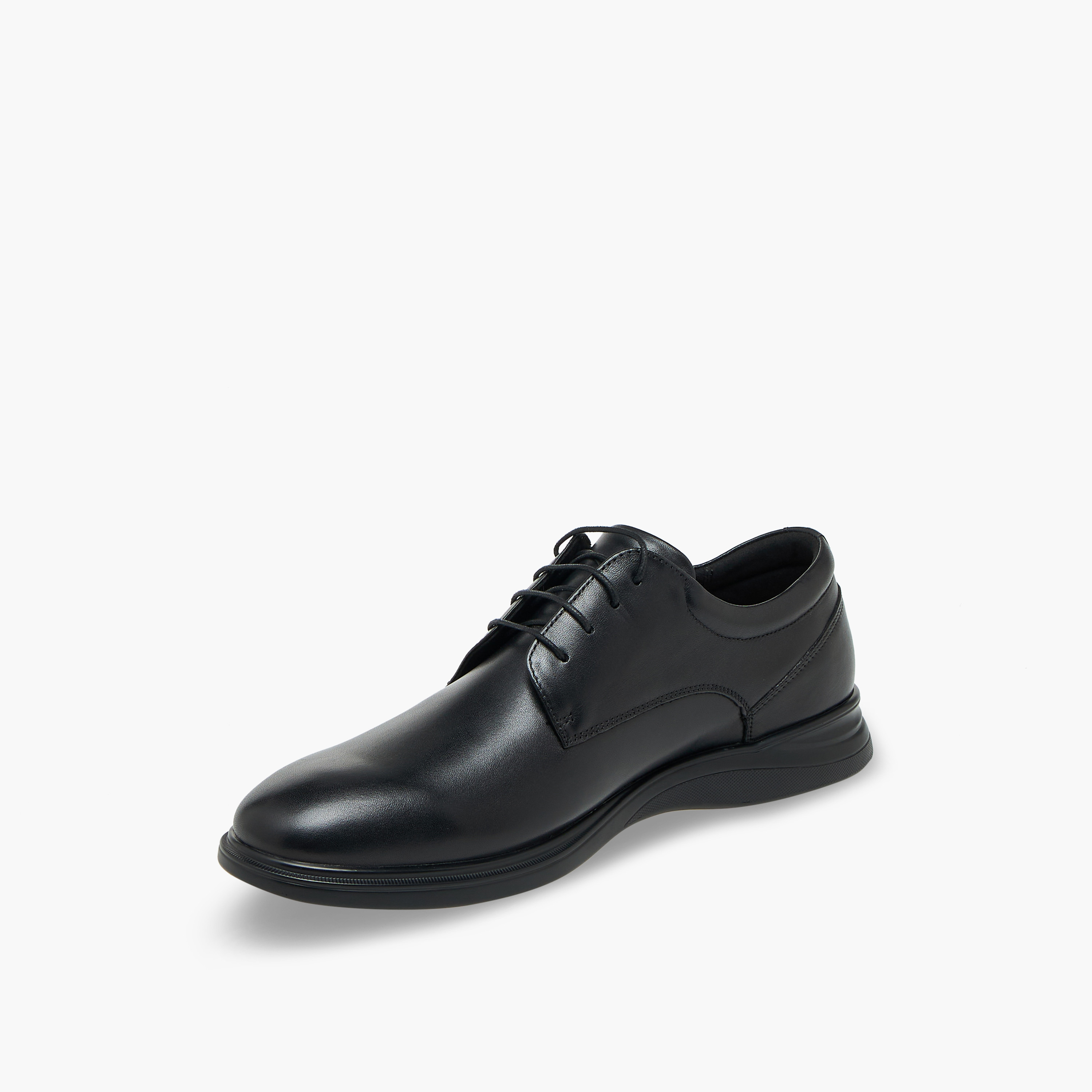 Le Confort Men Leather Lace-Up Derby Shoes-men-shoes-formalshoes-image-4
