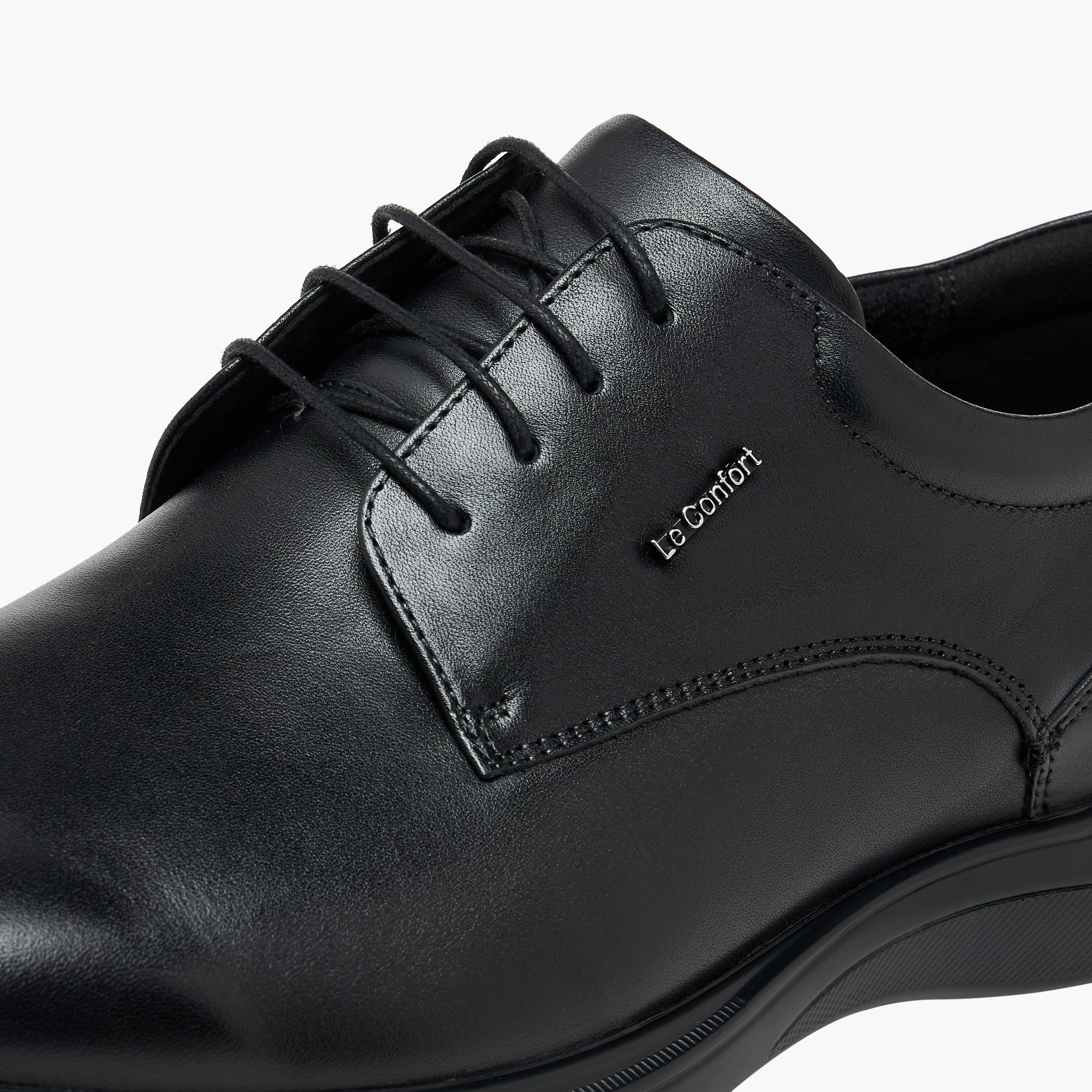 Le Confort Men Leather Lace-Up Derby Shoes-men-shoes-formalshoes-image-7