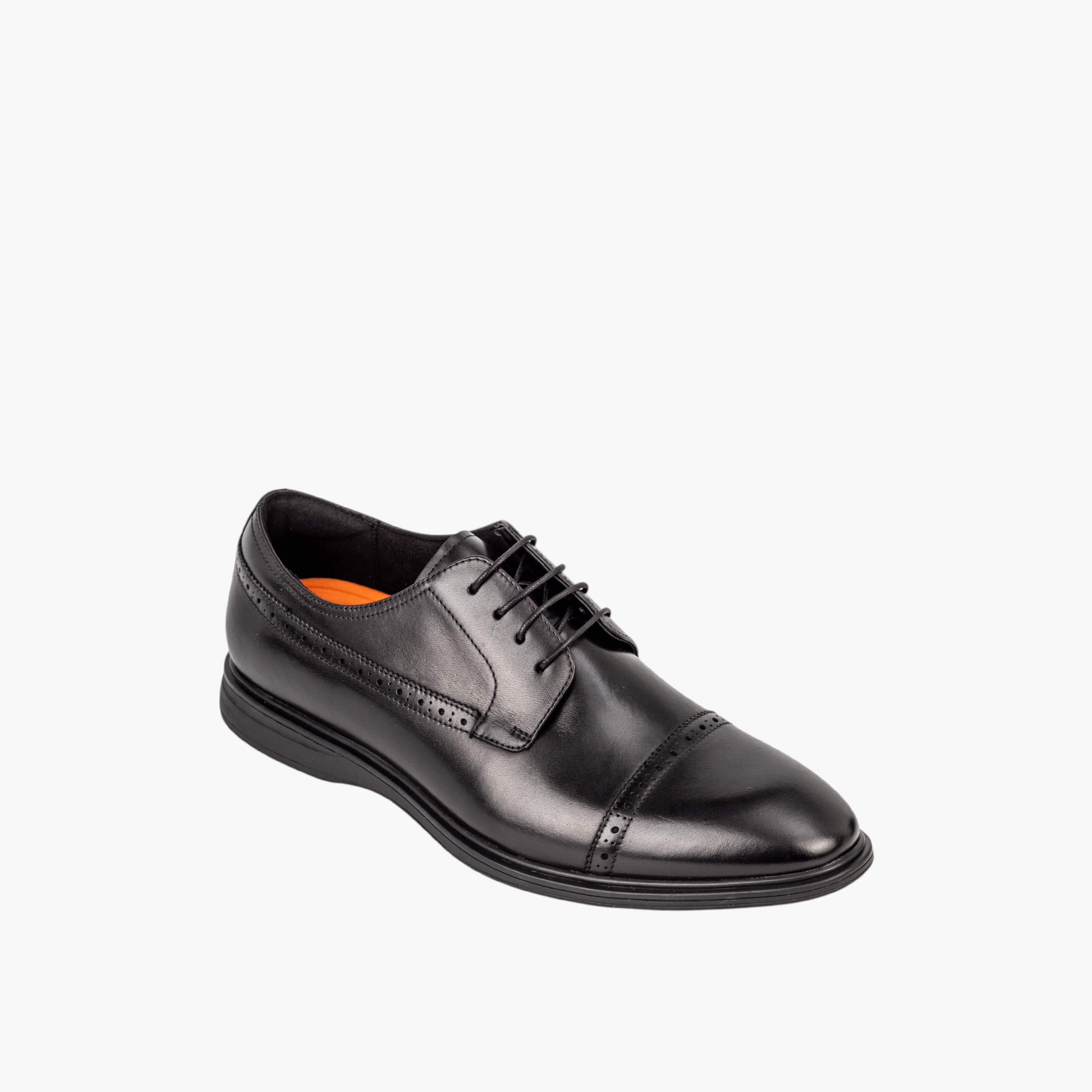 حذاء ديربي جلد طبيعي برباط للرجال من لو كونفور-men-shoes-formalshoes-image-2