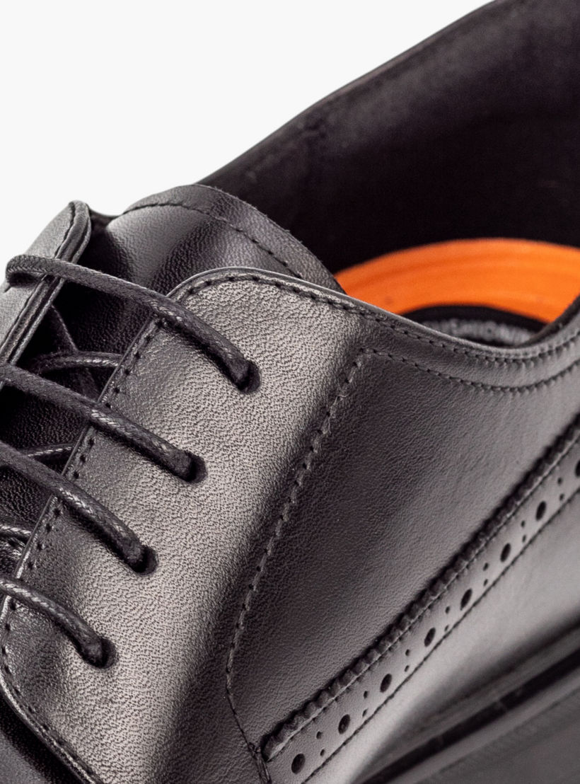 حذاء ديربي جلد طبيعي برباط للرجال من لو كونفور-men-shoes-formalshoes-image-4