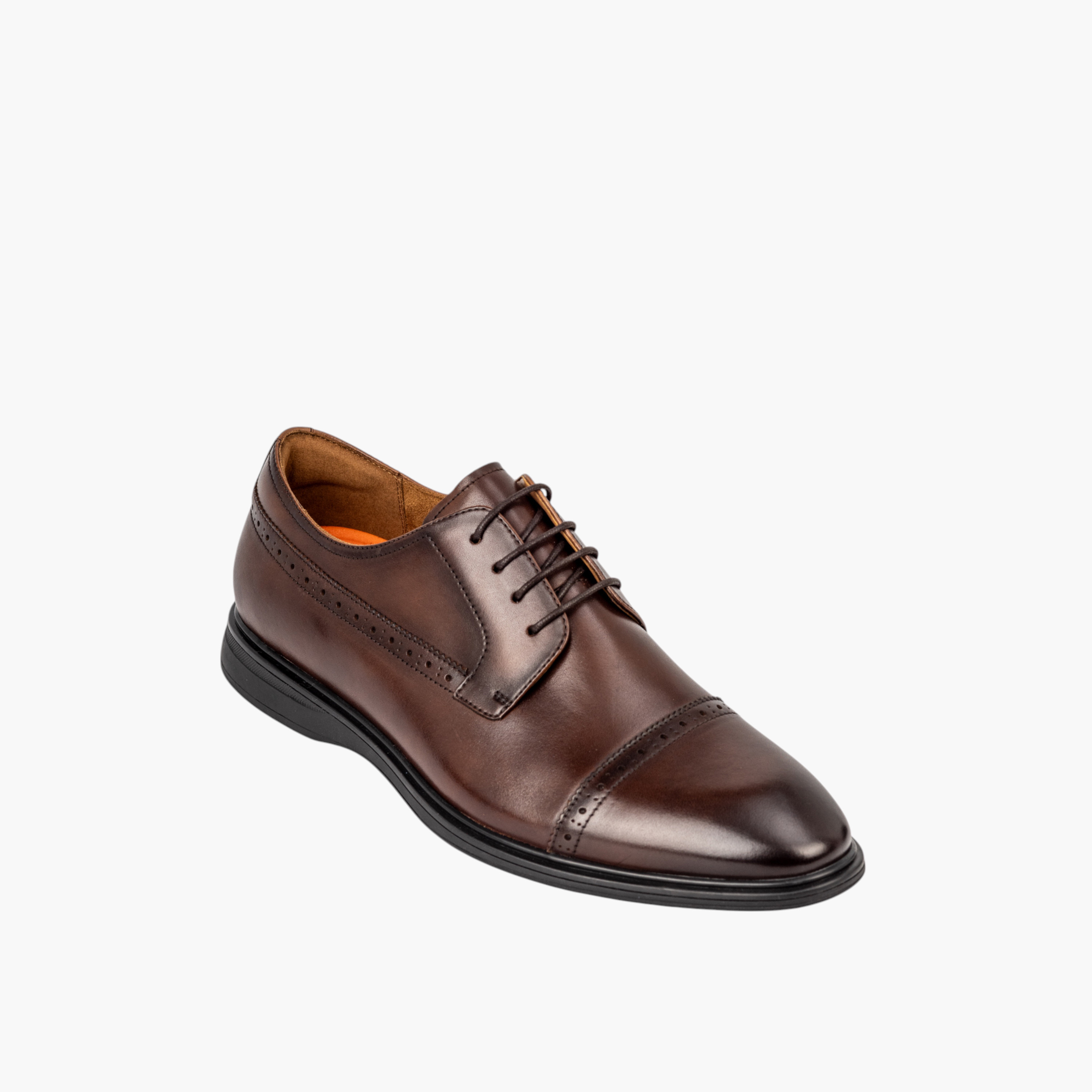 حذاء ديربي جلد طبيعي برباط للرجال من لو كونفور-men-shoes-formalshoes-image-2